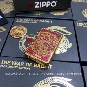 Zippo CZA-2-28 - Zippo Year of the Rabbit Special 2023 Asian Limited Edition 19