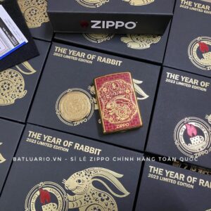 Zippo CZA-2-28 - Zippo Year of the Rabbit Special 2023 Asian Limited Edition 20