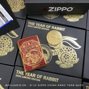 Zippo CZA-2-28 - Zippo Year of the Rabbit Special 2023 Asian Limited Edition 40