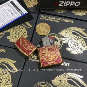 Zippo CZA-2-28 - Zippo Year of the Rabbit Special 2023 Asian Limited Edition 43