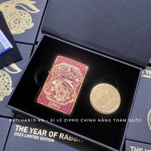 Zippo CZA-2-28 - Zippo Year of the Rabbit Special 2023 Asian Limited Edition 52