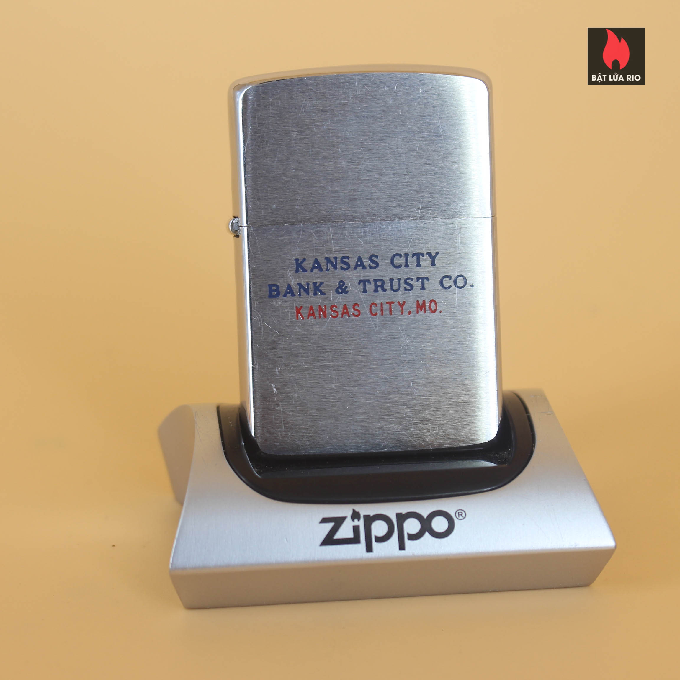 Zippo Xưa 1959 – Kansas City Bank & Trust 7