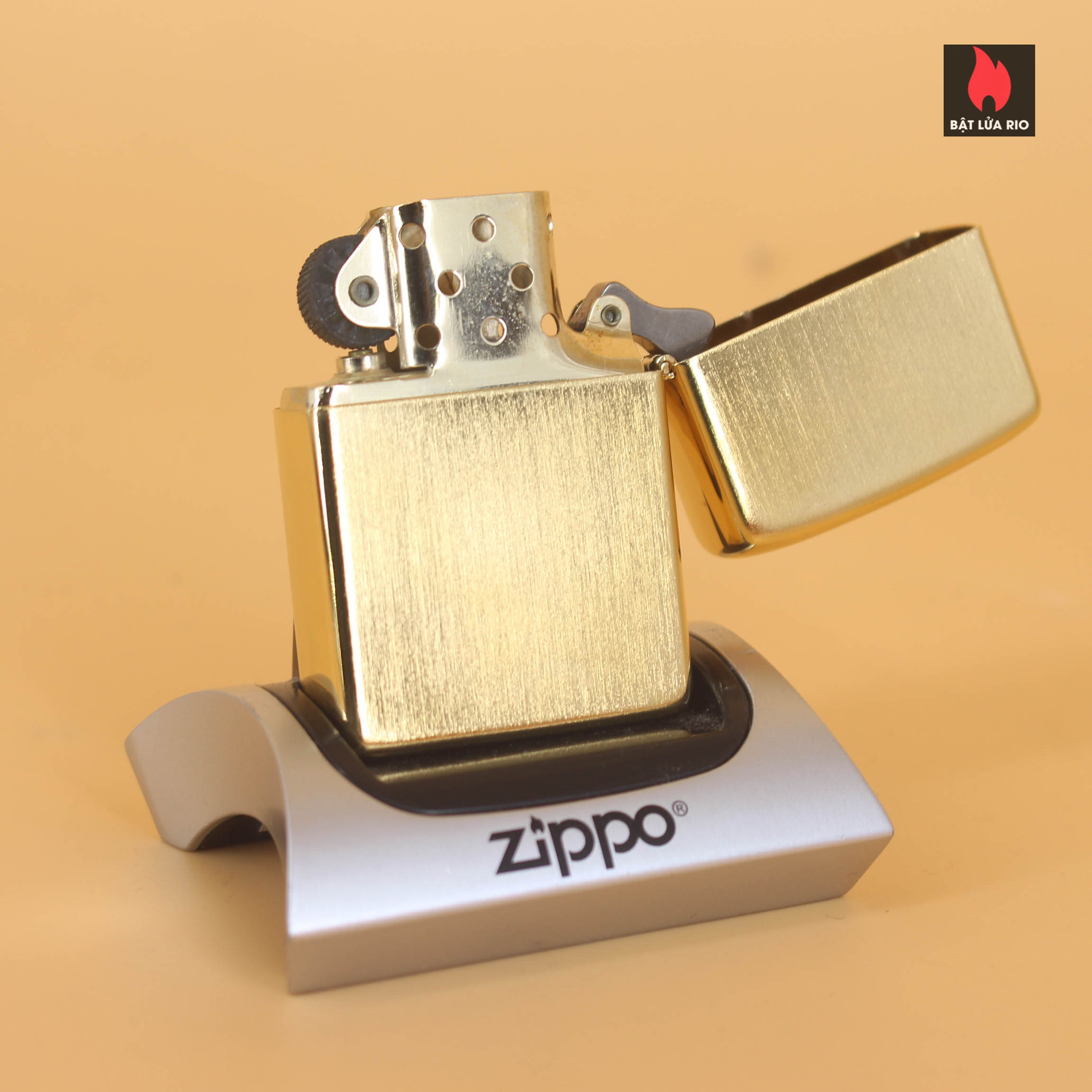 Zippo 1984 – Gold Plate – Golden Elegance – Mạ Vàng 22k 3