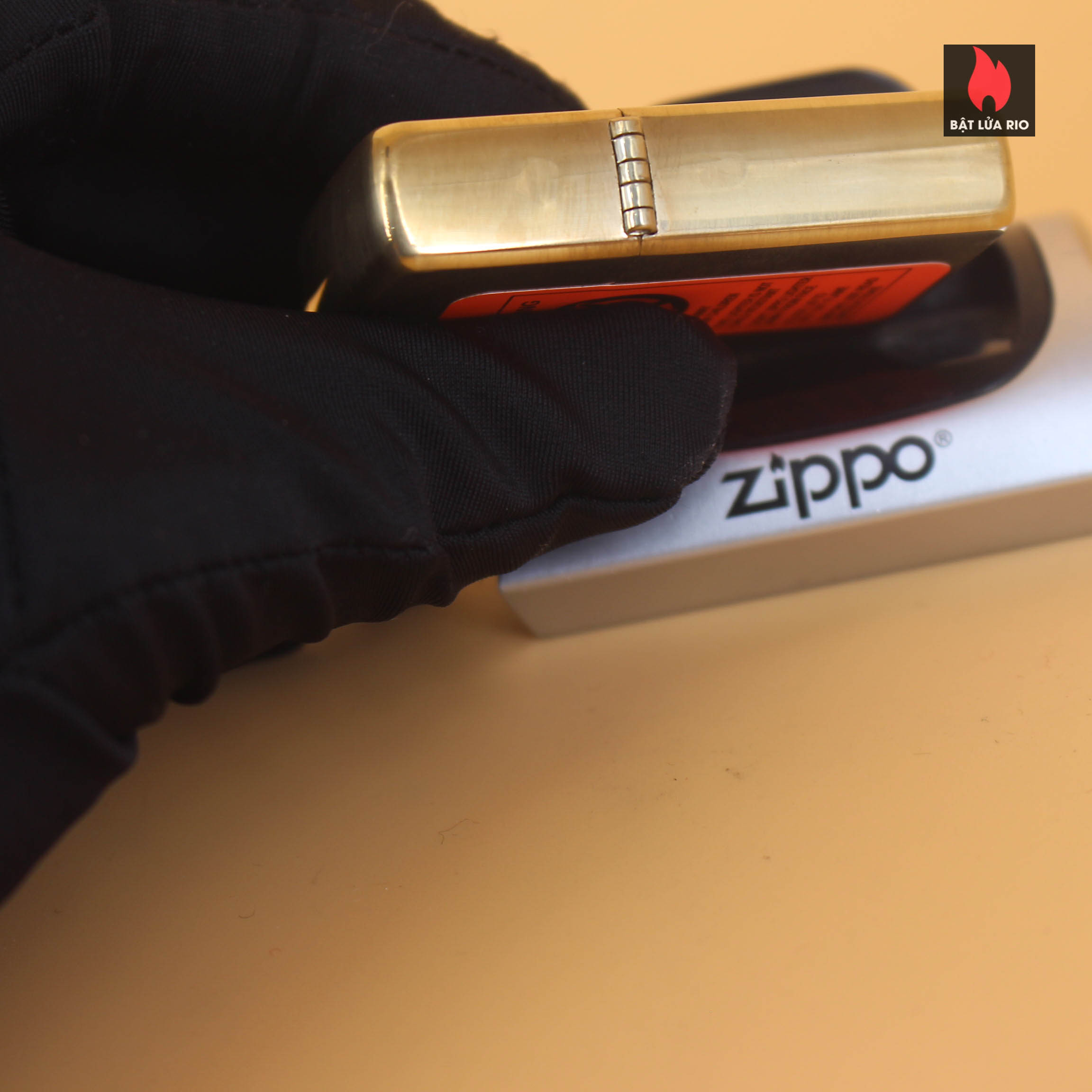 Zippo 2004 – Đồng Nguyên Khối – Pipe Lighter 2