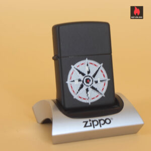 Zippo La Mã 1997 – Marlboro Compass – Black Matte