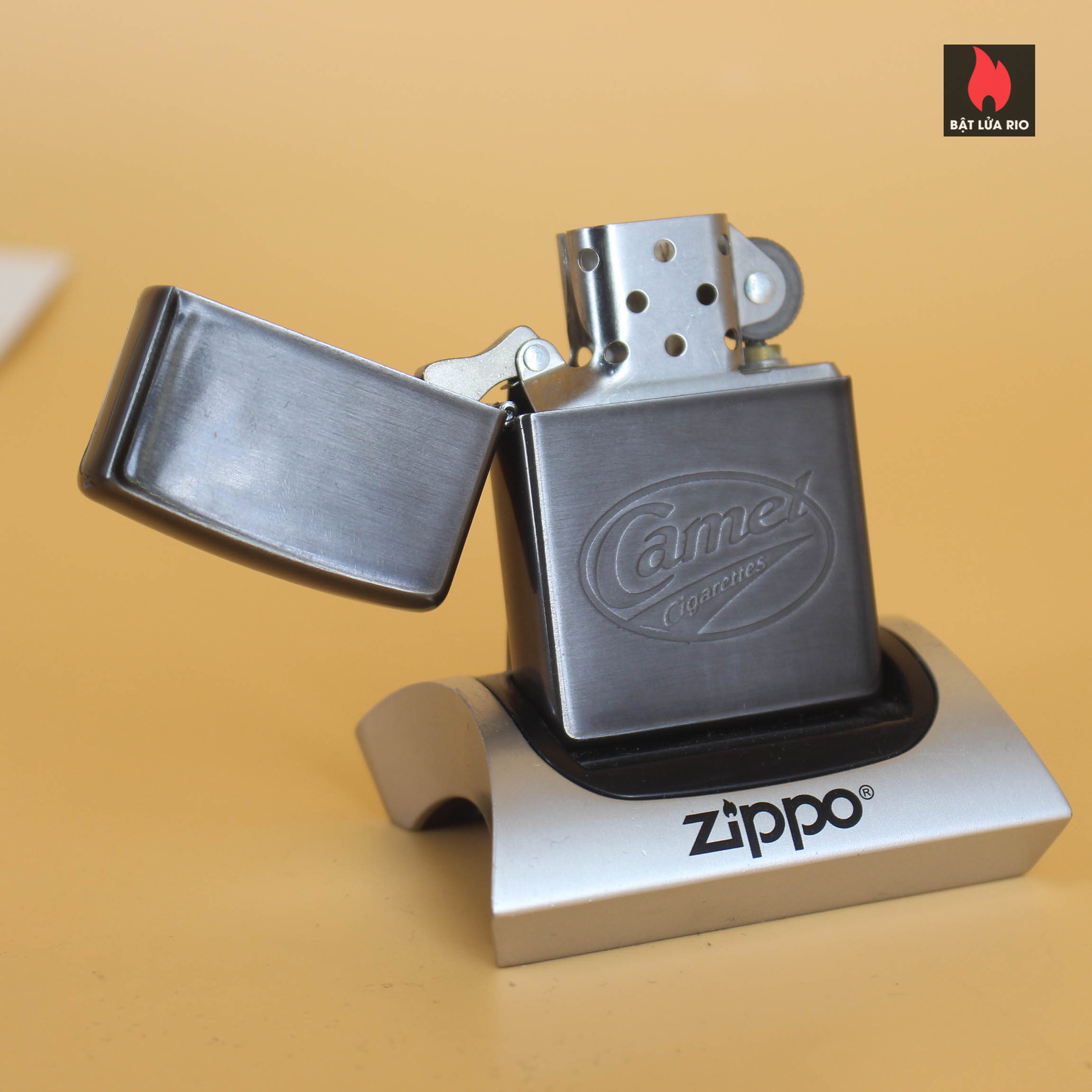 Zippo La Mã 1997 – Zippo Table Set – Camel Barbara Table Lighter 15