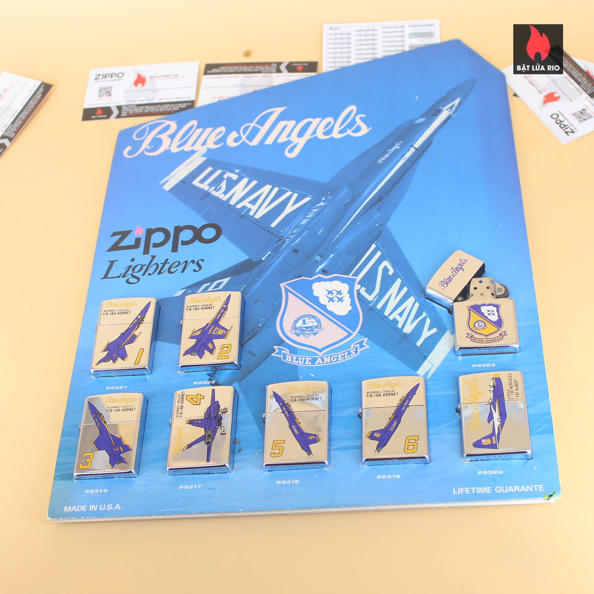 Zippo Set 1993 – Blue Angels Us Navy 2