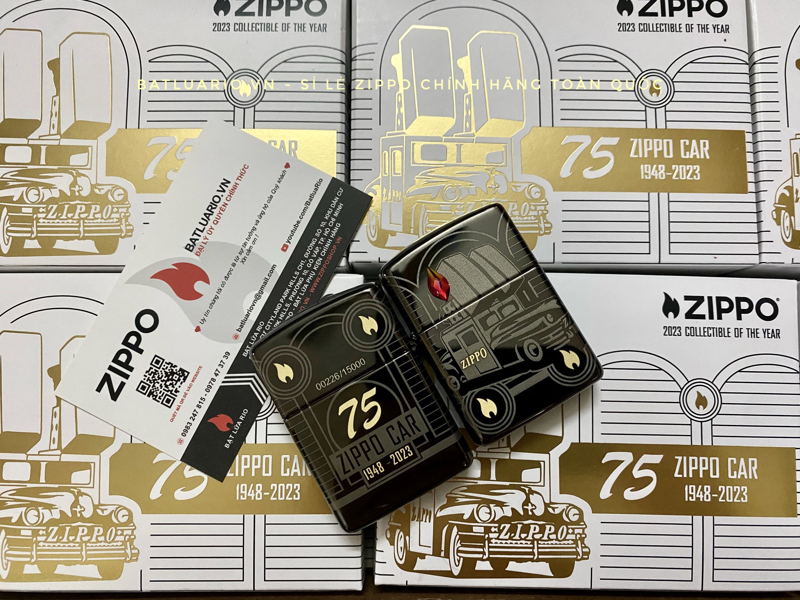 Zippo 48692 - Zippo 2023 Collectible Of The Year - Zippo Car 75th Anniversary Asia Pacific Limited Edition - Zippo COTY 2023 - Honoring 75 Years Of The Zippo Car 107