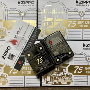 Zippo 4aZippo 48692 - Zippo 2023 Collectible Of The Year - Zippo Car 75th Anniversary Asia Pacific Limited Edition - Zippo COTY 2023 - Honoring 75 Years Of The Zippo Car 1098692 - Zippo 2023 Collectible Of The Year Asia - Zippo Car 75th Anniversary Limited Edition - Zippo COTY 2023 109