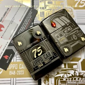 Zippo 48692 - Zippo 2023 Collectible Of The Year - Zippo Car 75th Anniversary Asia Pacific Limited Edition - Zippo COTY 2023 - Honoring 75 Years Of The Zippo Car 110