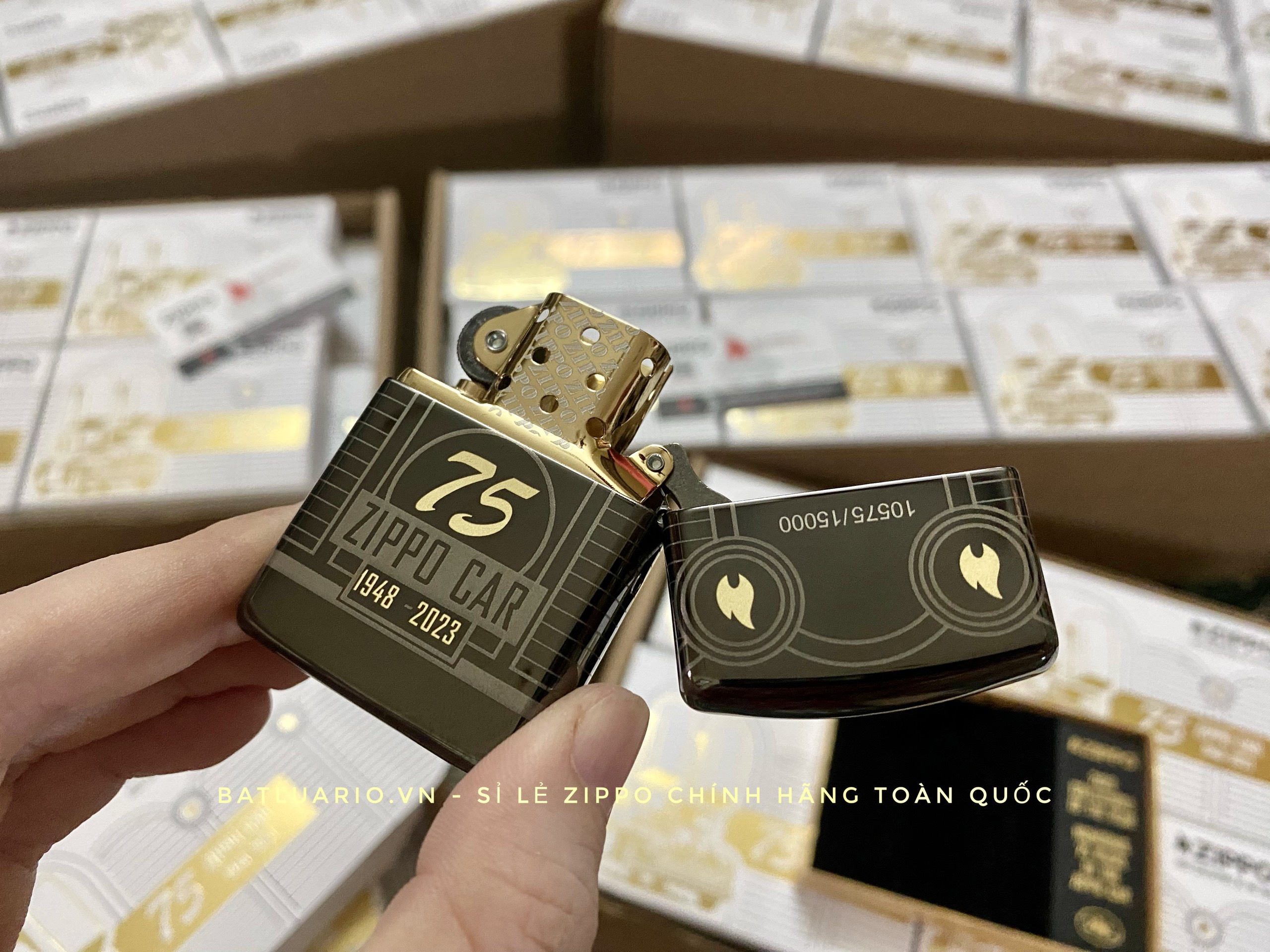 Zippo 48692 - Zippo 2023 Collectible Of The Year - Zippo Car 75th Anniversary Asia Pacific Limited Edition - Zippo COTY 2023 - Honoring 75 Years Of The Zippo Car 120