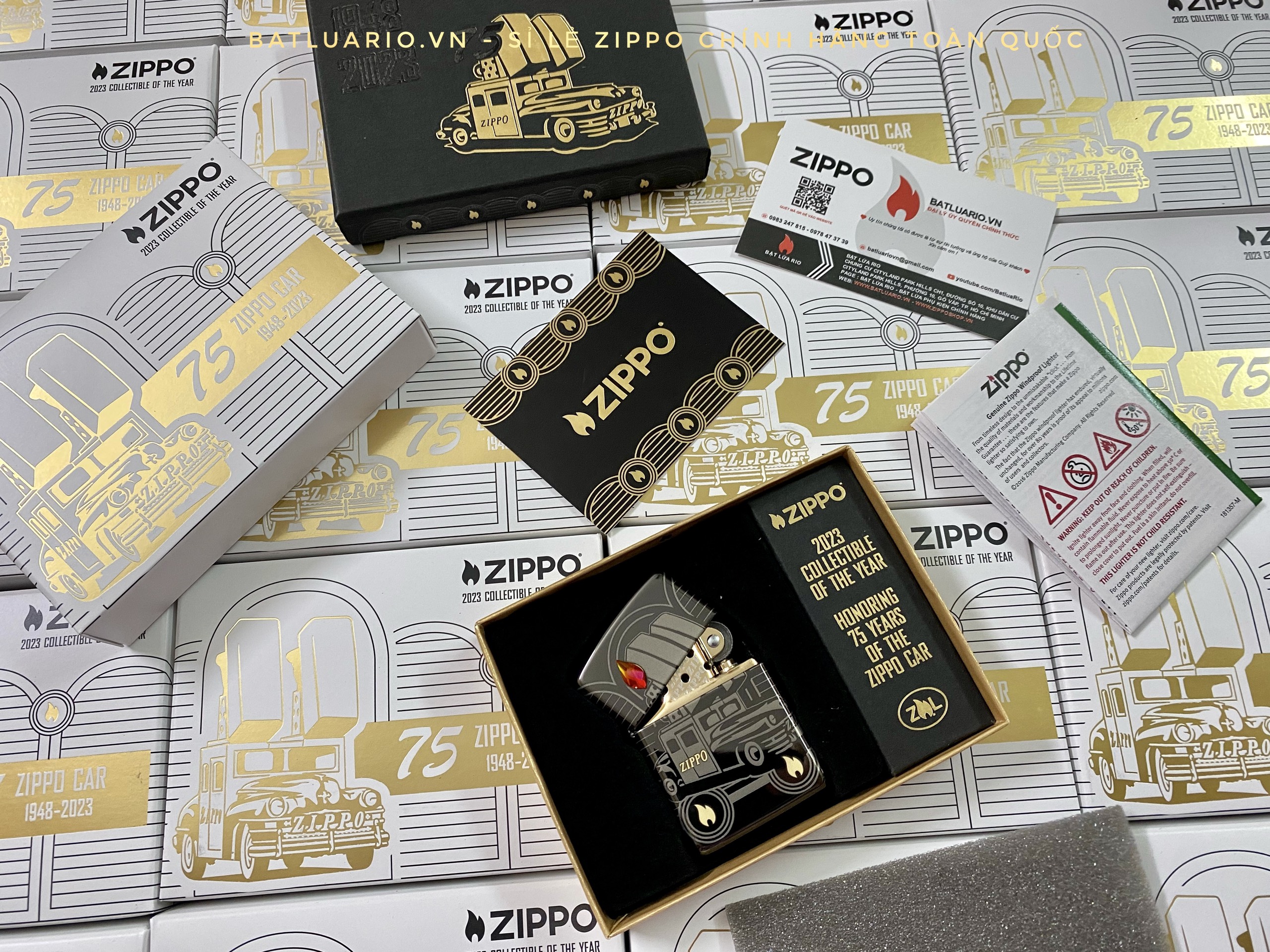 Zippo 48692 - Zippo 2023 Collectible Of The Year - Zippo Car 75th Anniversary Asia Pacific Limited Edition - Zippo COTY 2023 - Honoring 75 Years Of The Zippo Car 14