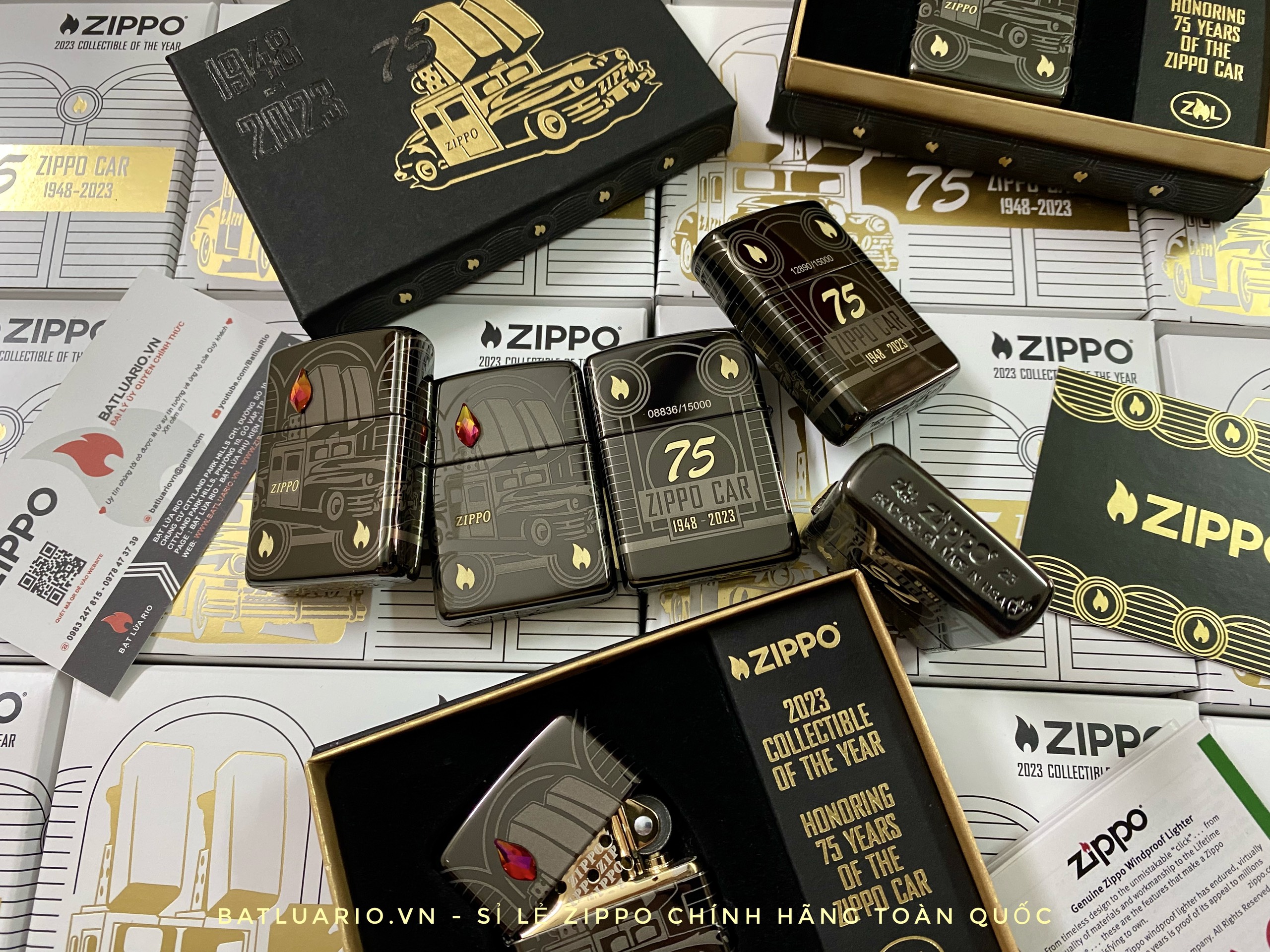 Zippo 48692 - Zippo 2023 Collectible Of The Year - Zippo Car 75th Anniversary Asia Pacific Limited Edition - Zippo COTY 2023 - Honoring 75 Years Of The Zippo Car 26