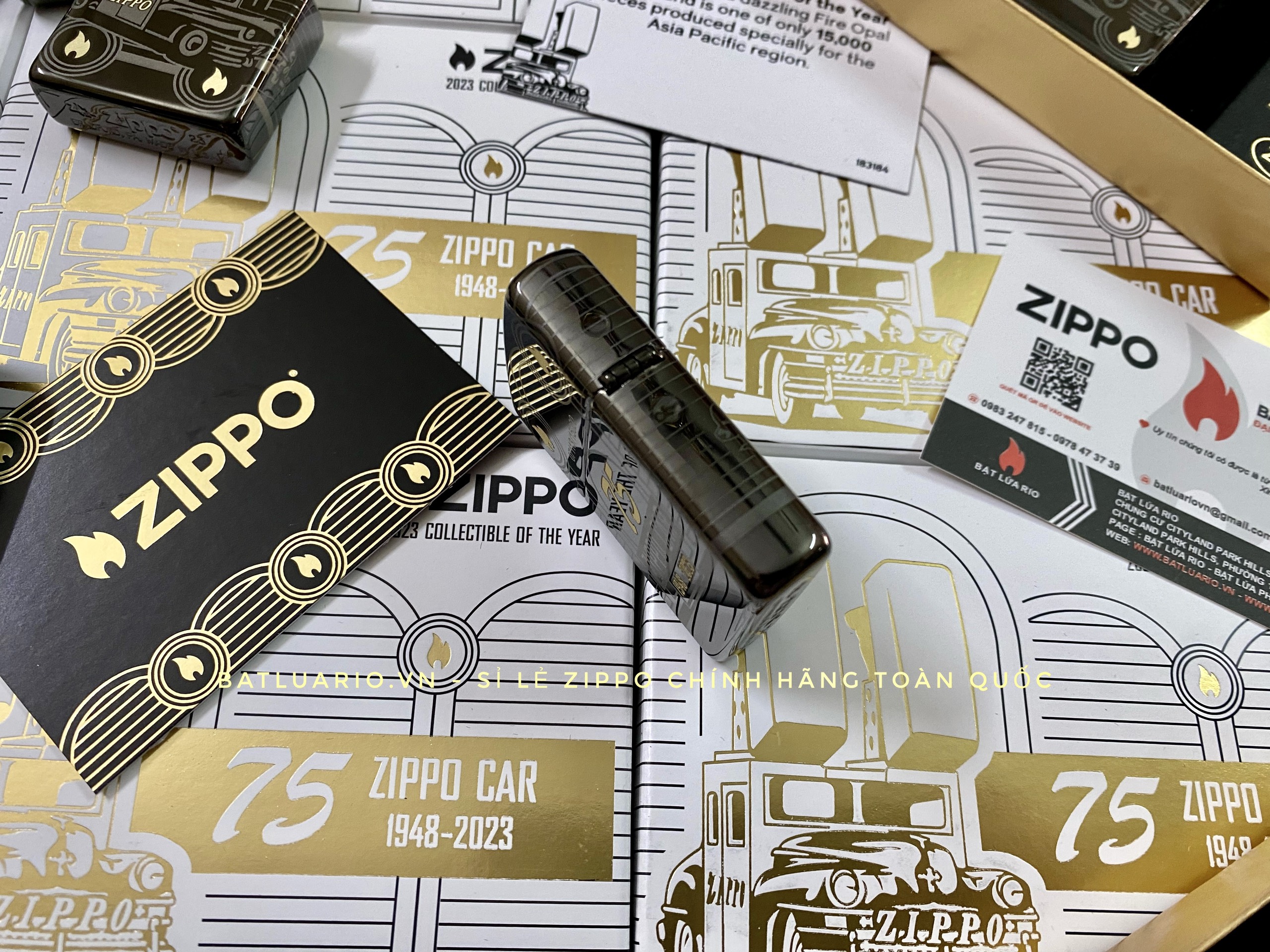 Zippo 48692 - Zippo 2023 Collectible Of The Year - Zippo Car 75th Anniversary Asia Pacific Limited Edition - Zippo COTY 2023 - Honoring 75 Years Of The Zippo Car 62