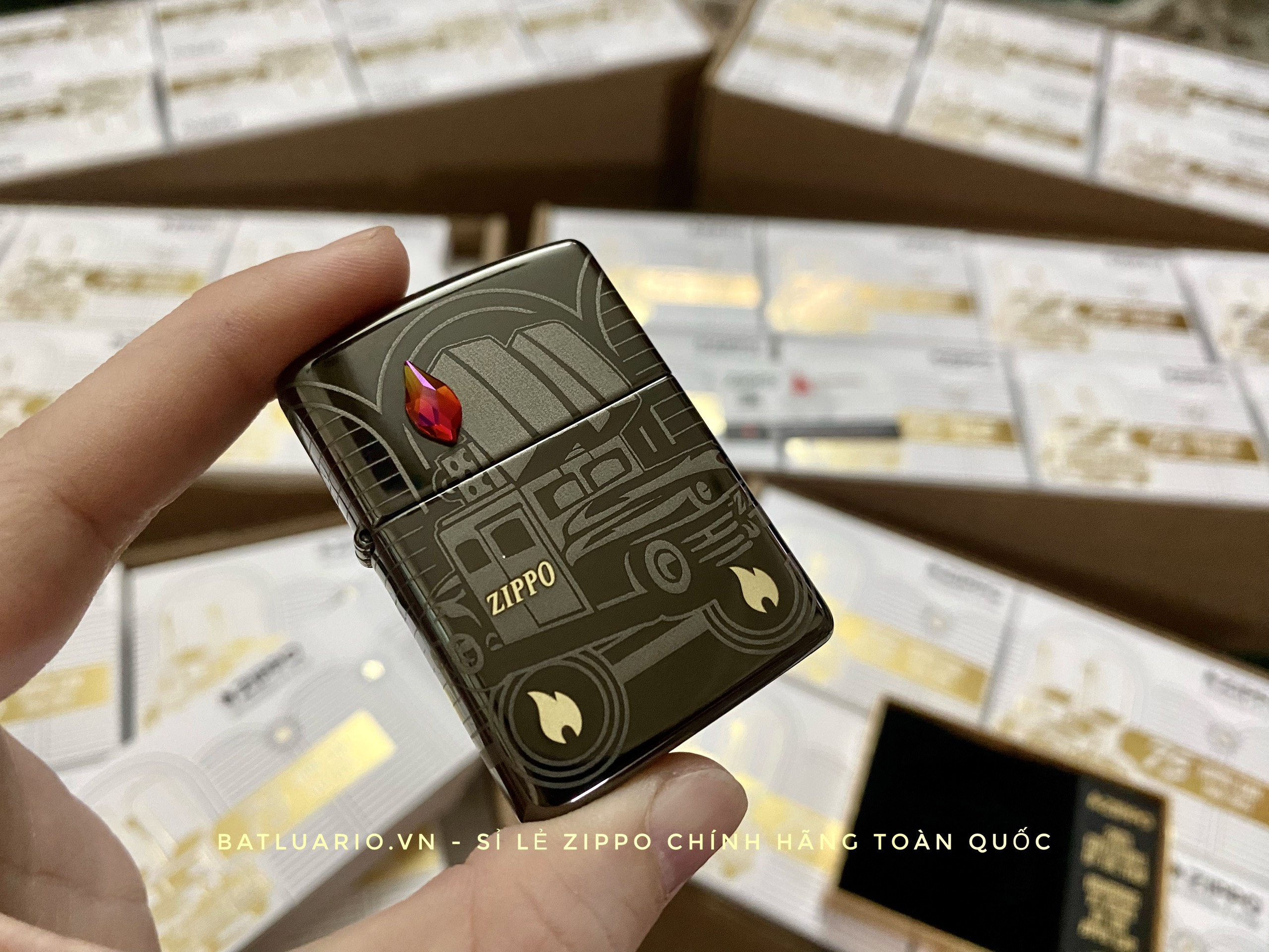 Zippo 48692 - Zippo 2023 Collectible Of The Year - Zippo Car 75th Anniversary Asia Pacific Limited Edition - Zippo COTY 2023 - Honoring 75 Years Of The Zippo Car 87