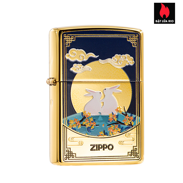 Zippo CZA-2-36 Rabbit & Moon - Zippo Limited Edition Mid Autumn Pattern Festival 2023