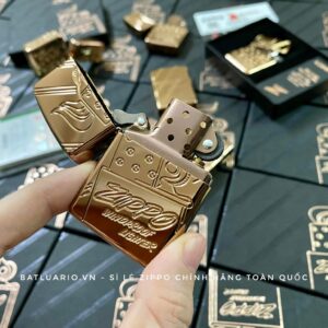 Zippo 48768 – Zippo Script Collectible Armor Rose Gold 30