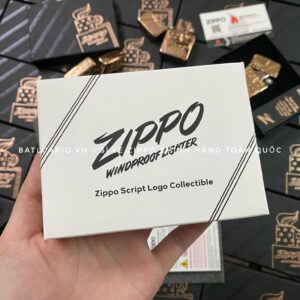 Zippo 48768 – Zippo Script Collectible Armor Rose Gold 44