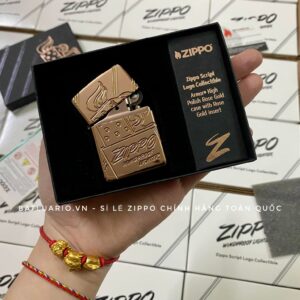 Zippo 48768 – Zippo Script Collectible Armor Rose Gold 67