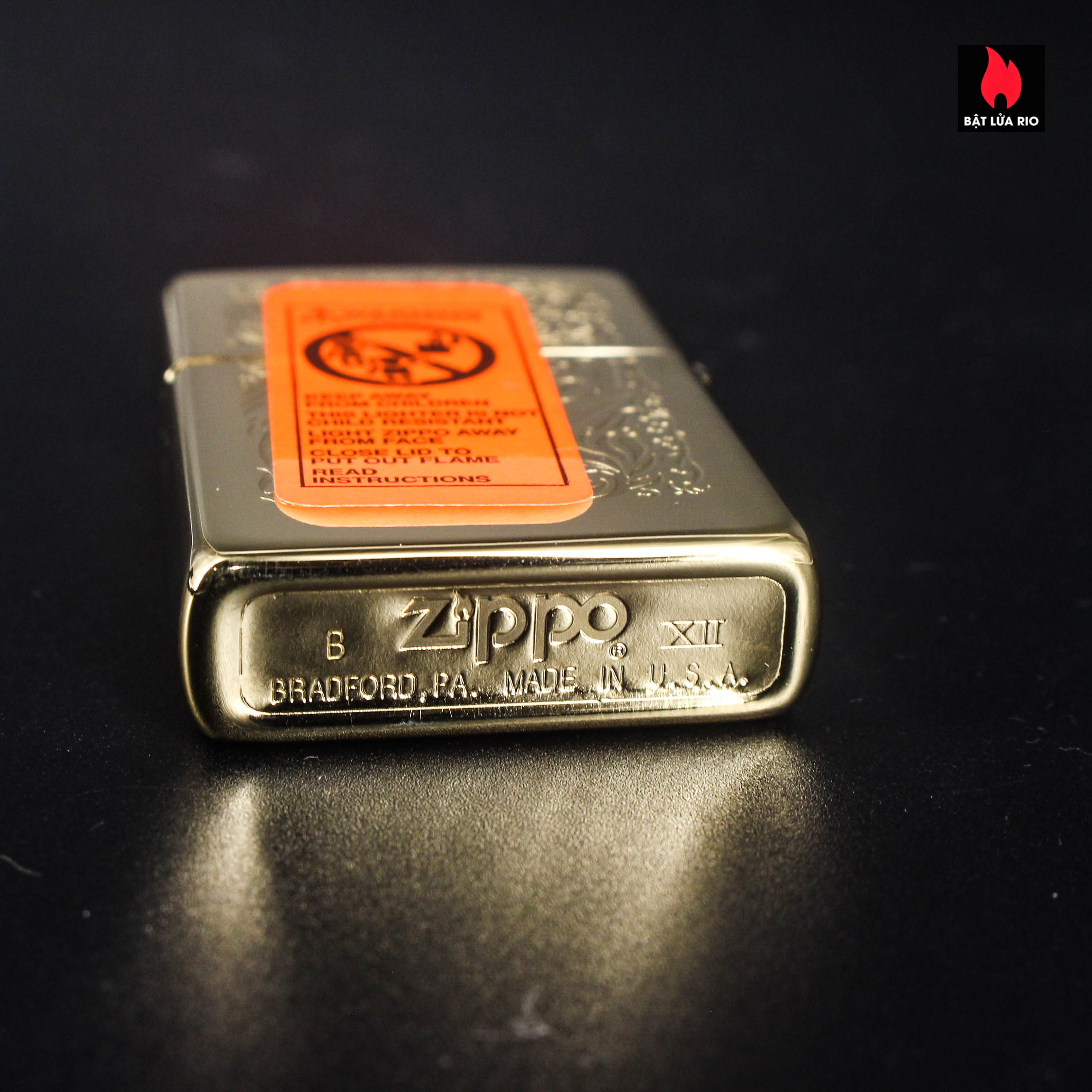 Zippo La Mã 1996 – Gold Plate 22K – Camel Lighter 8