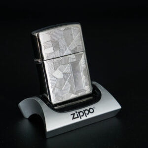 Zippo La Mã 1996 – Silver Plate – Shimmer 1