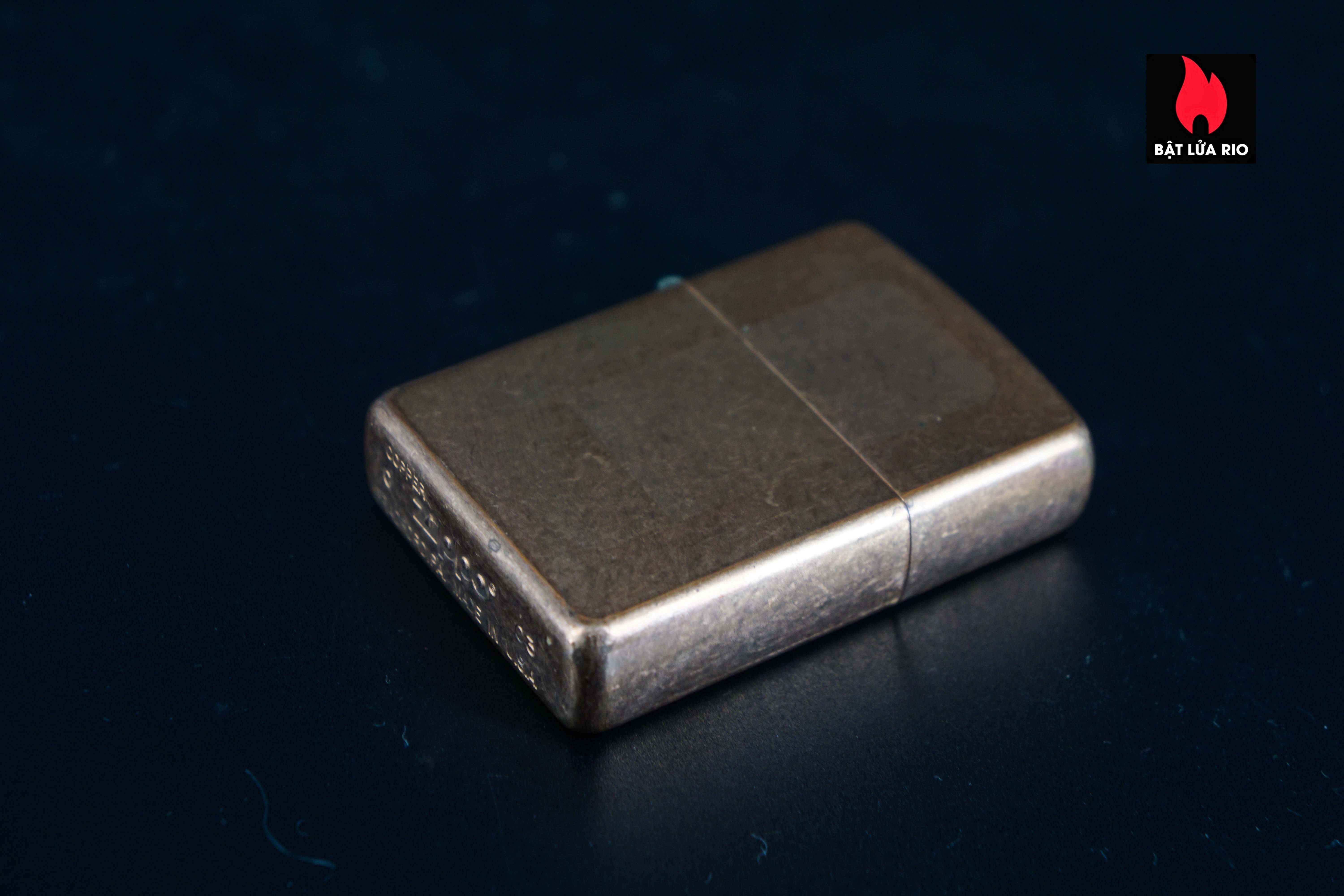 Zippo Solid Copper 2003 – Marlboro Blend No.27 – Đồng Đỏ 2003 10