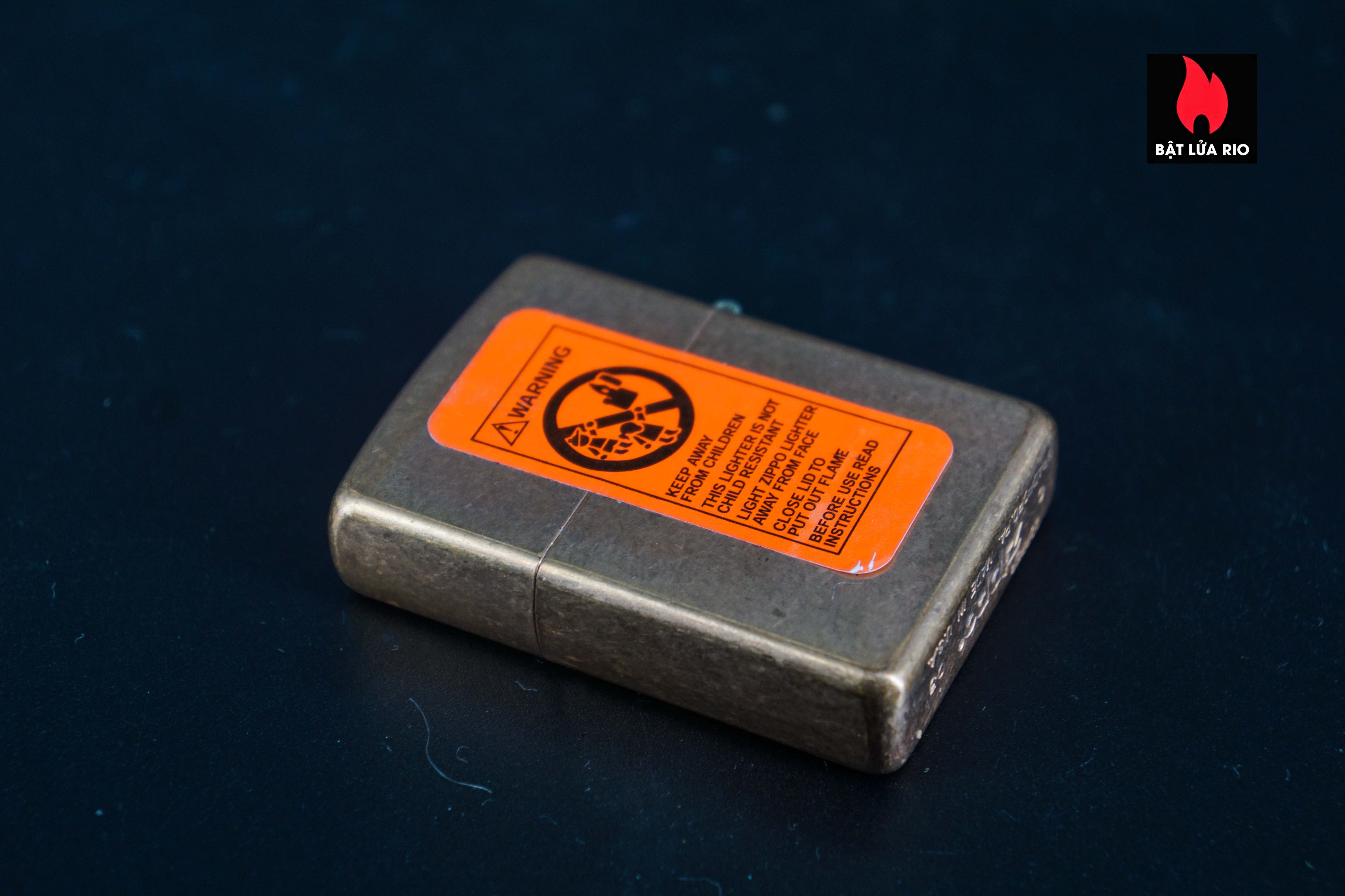 Zippo Solid Copper 2003 – Marlboro Blend No.27 – Đồng Đỏ 2003 12