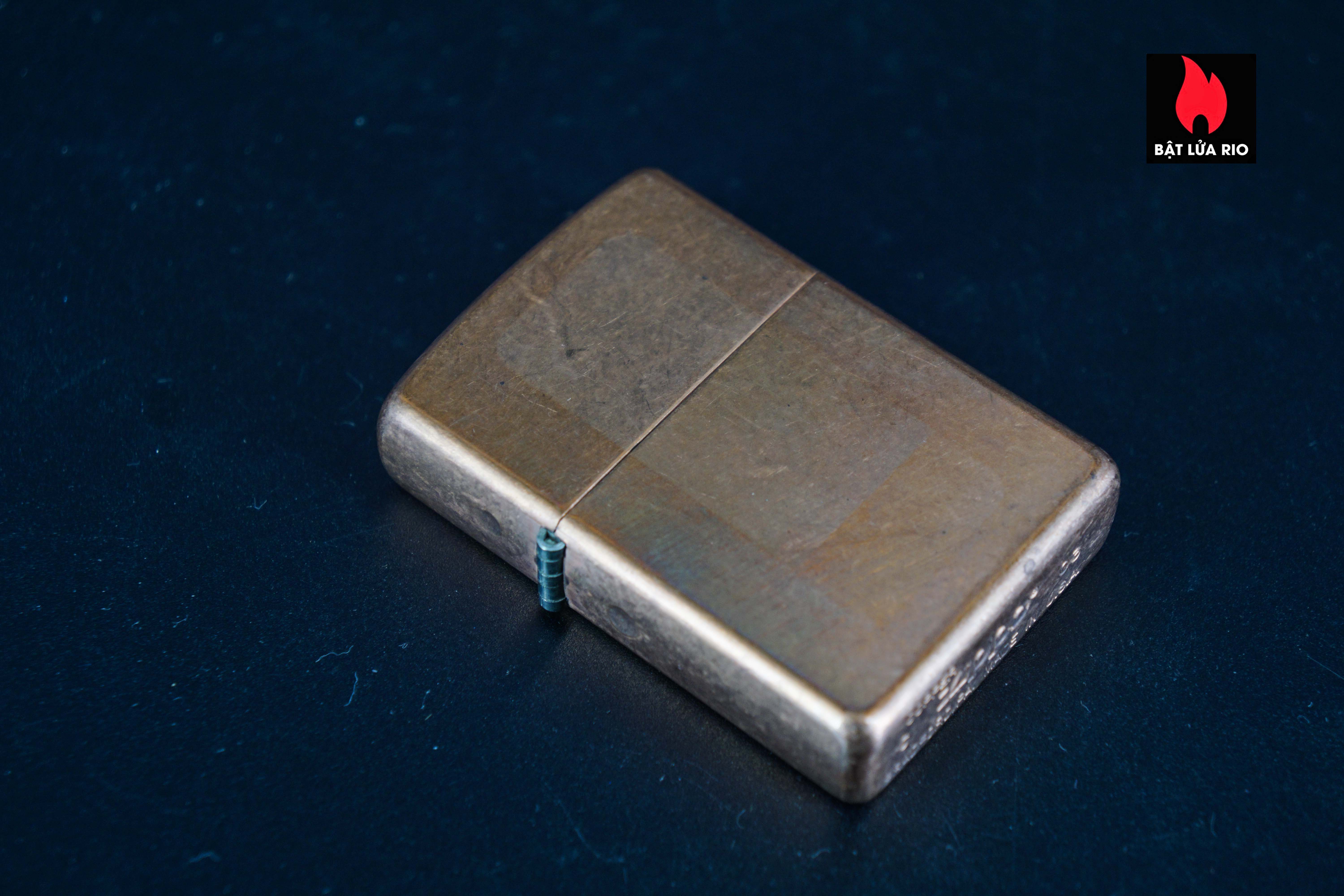 Zippo Solid Copper 2003 – Marlboro Blend No.27 – Đồng Đỏ 2003 2