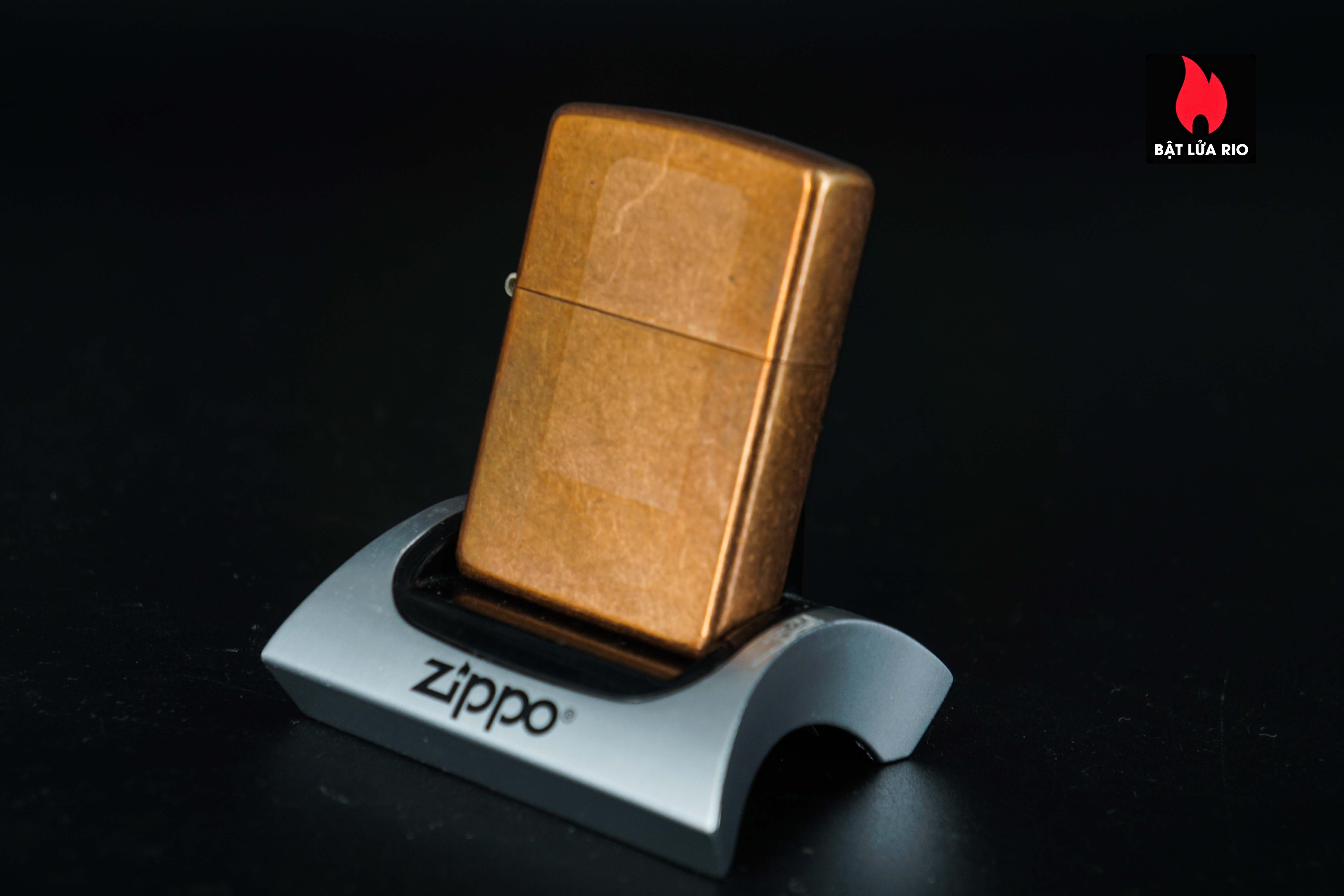 Zippo Solid Copper 2003 – Marlboro Blend No.27 – Đồng Đỏ 2003 4