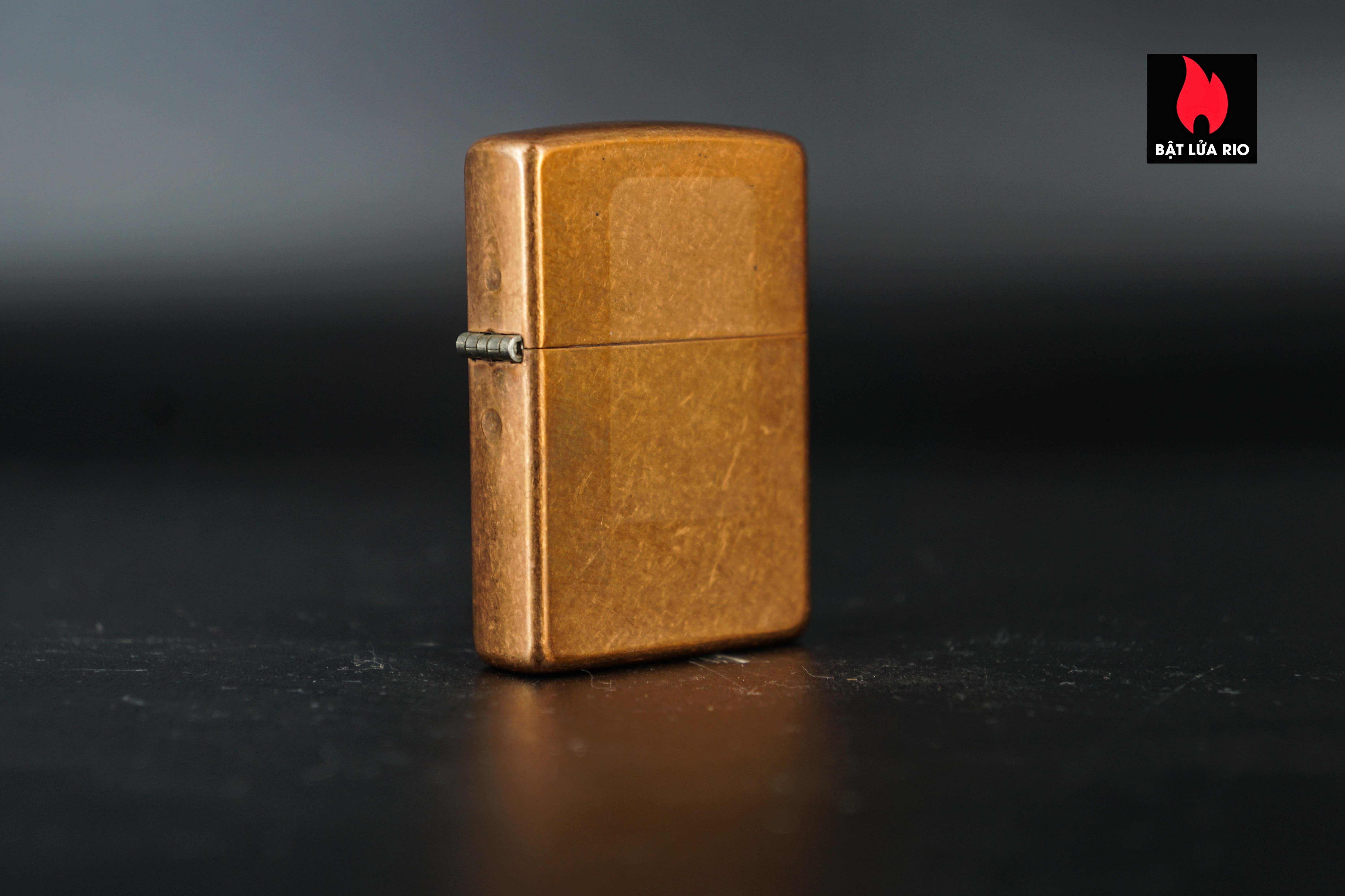 Zippo Solid Copper 2003 – Marlboro Blend No.27 – Đồng Đỏ 2003 5