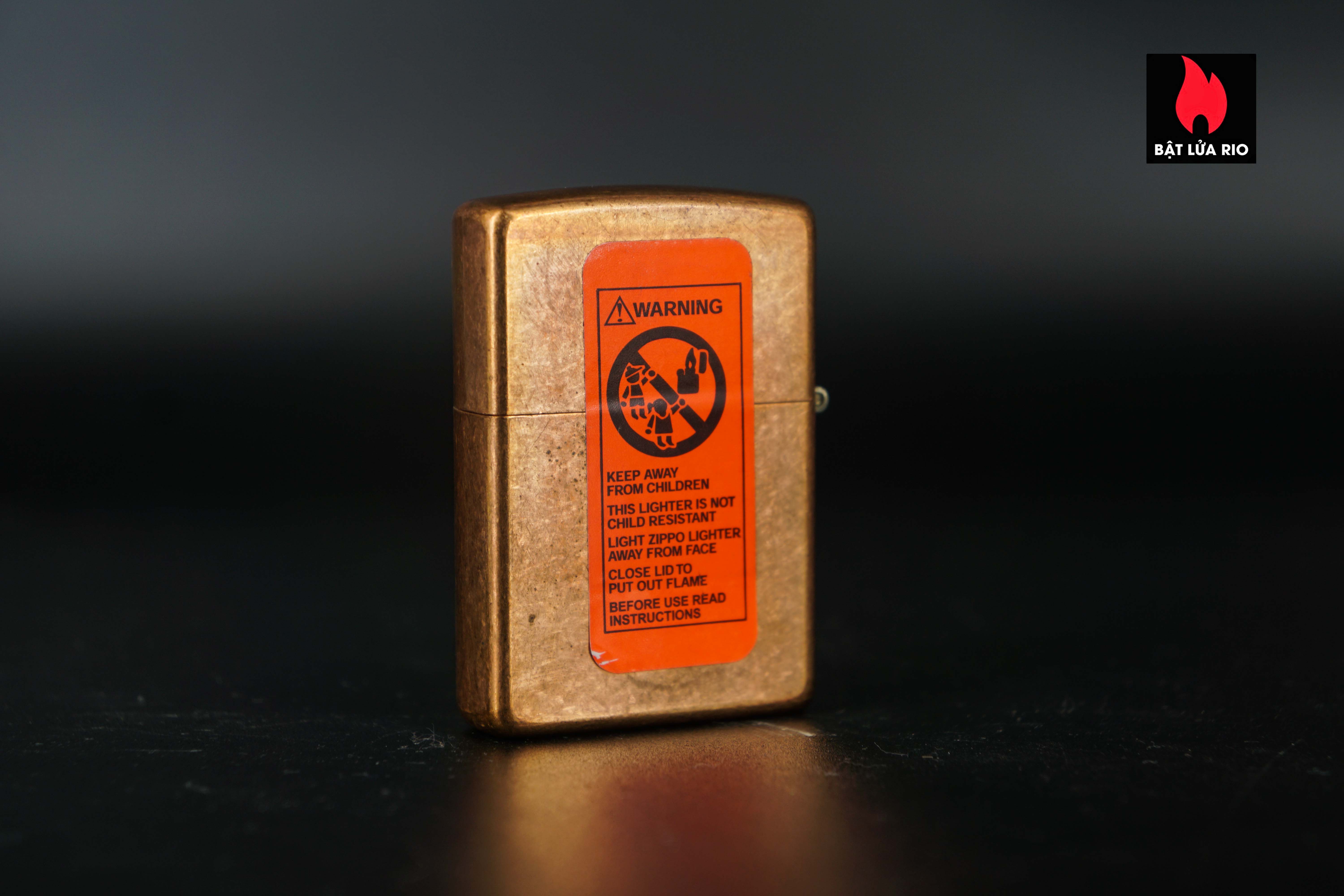 Zippo Solid Copper 2003 – Marlboro Blend No.27 – Đồng Đỏ 2003 6