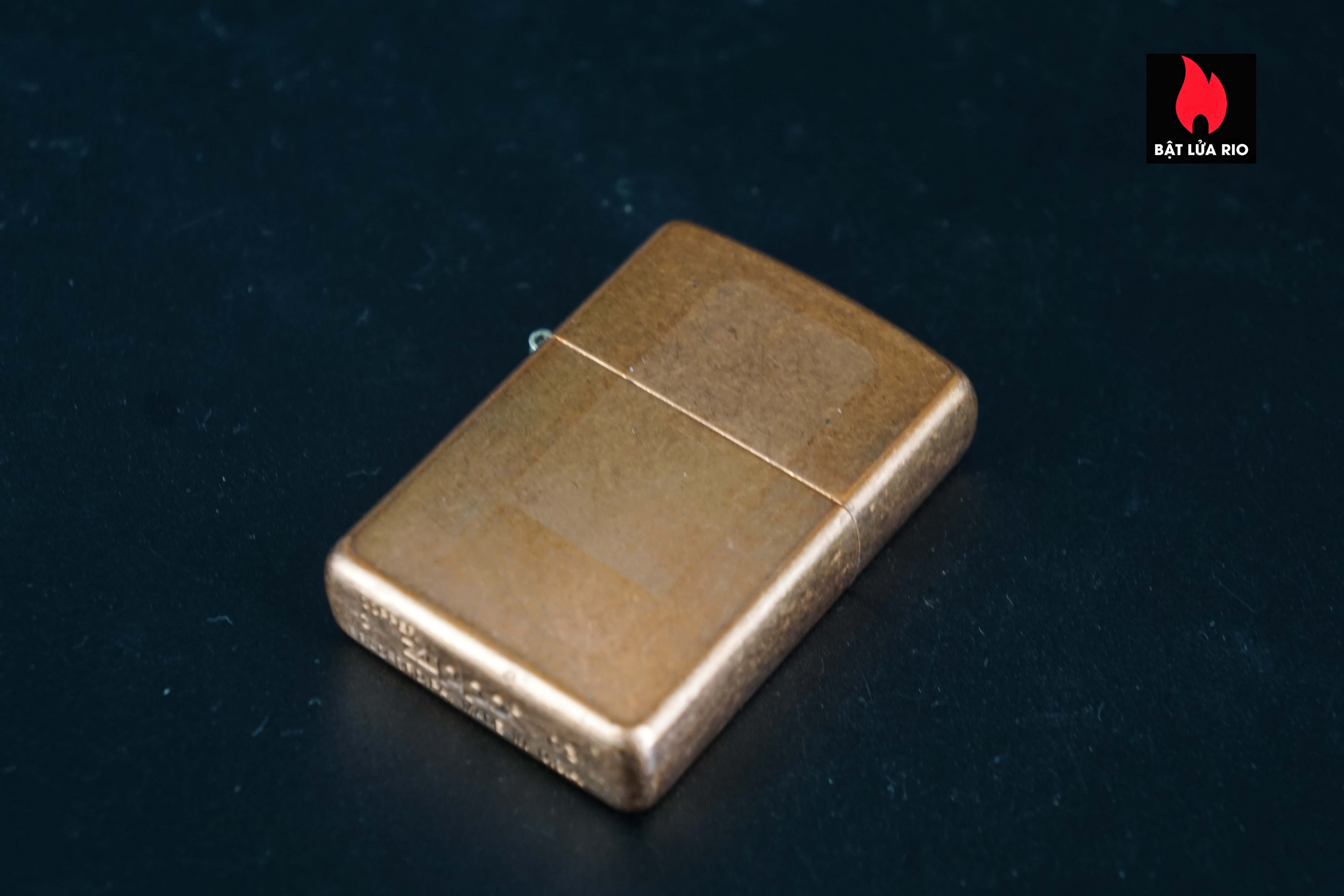 Zippo Solid Copper 2003 – Marlboro Blend No.27 – Đồng Đỏ 2003 7