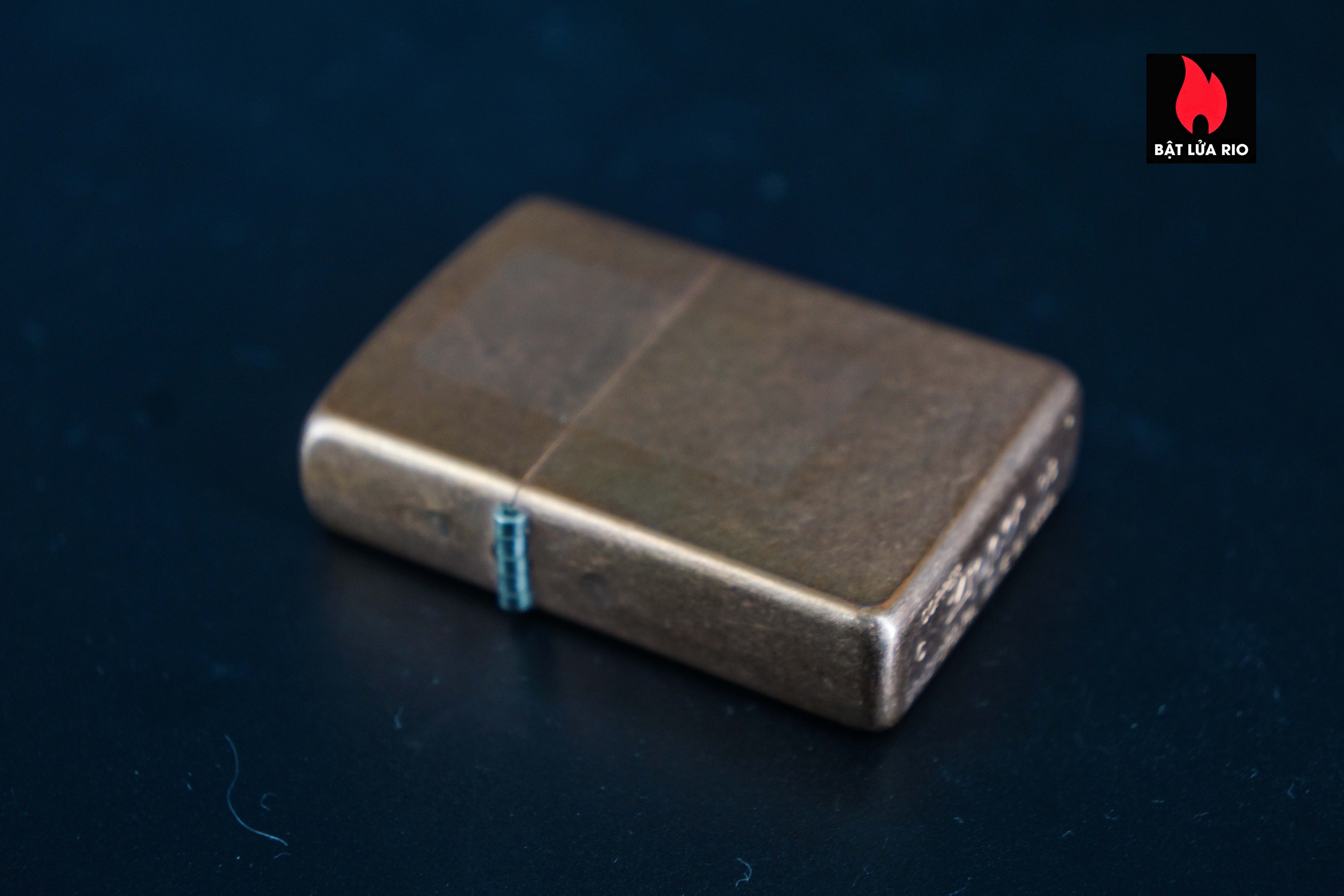 Zippo Solid Copper 2003 – Marlboro Blend No.27 – Đồng Đỏ 2003 9