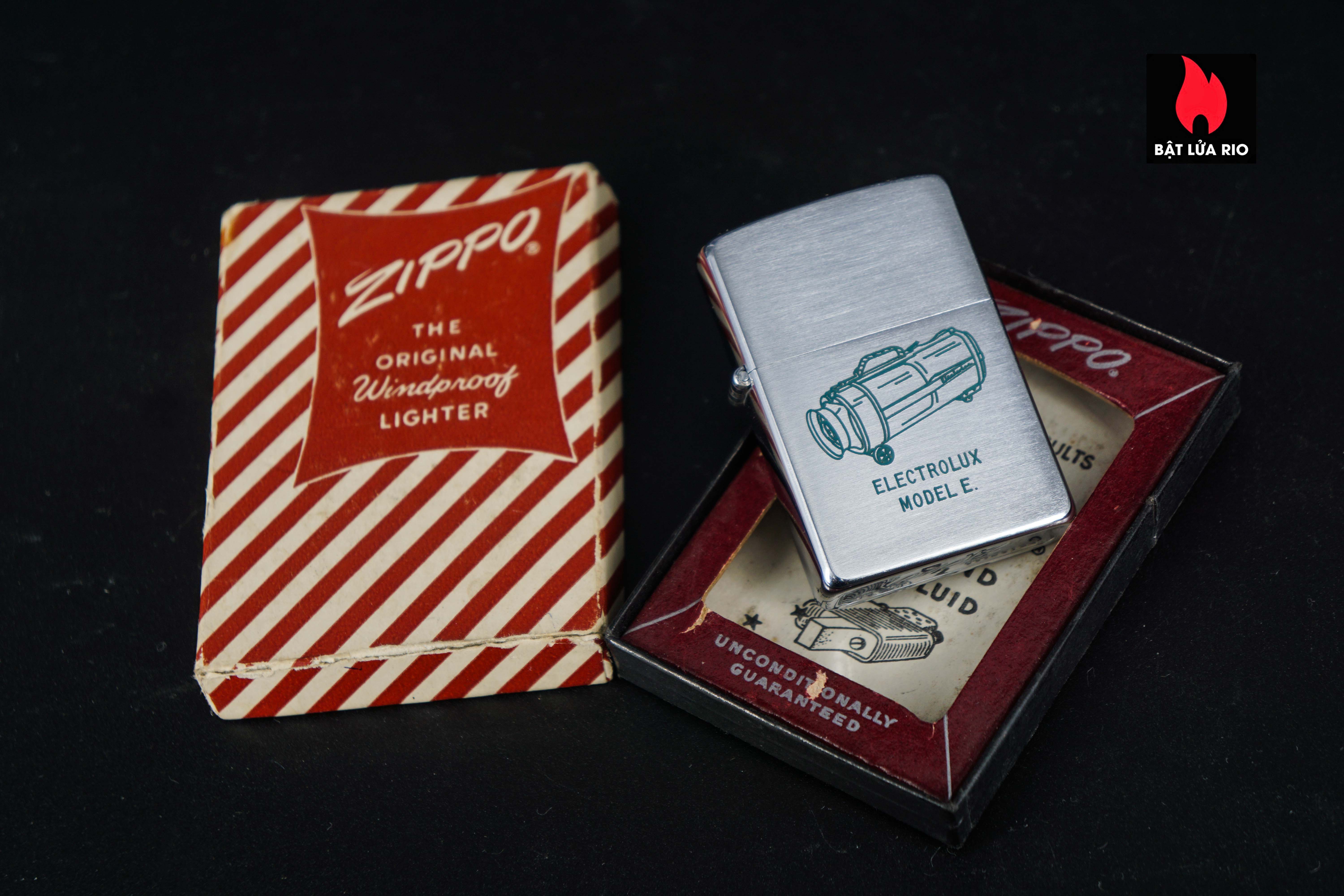 Zippo Xưa 1955 – Electrolux Model E 1