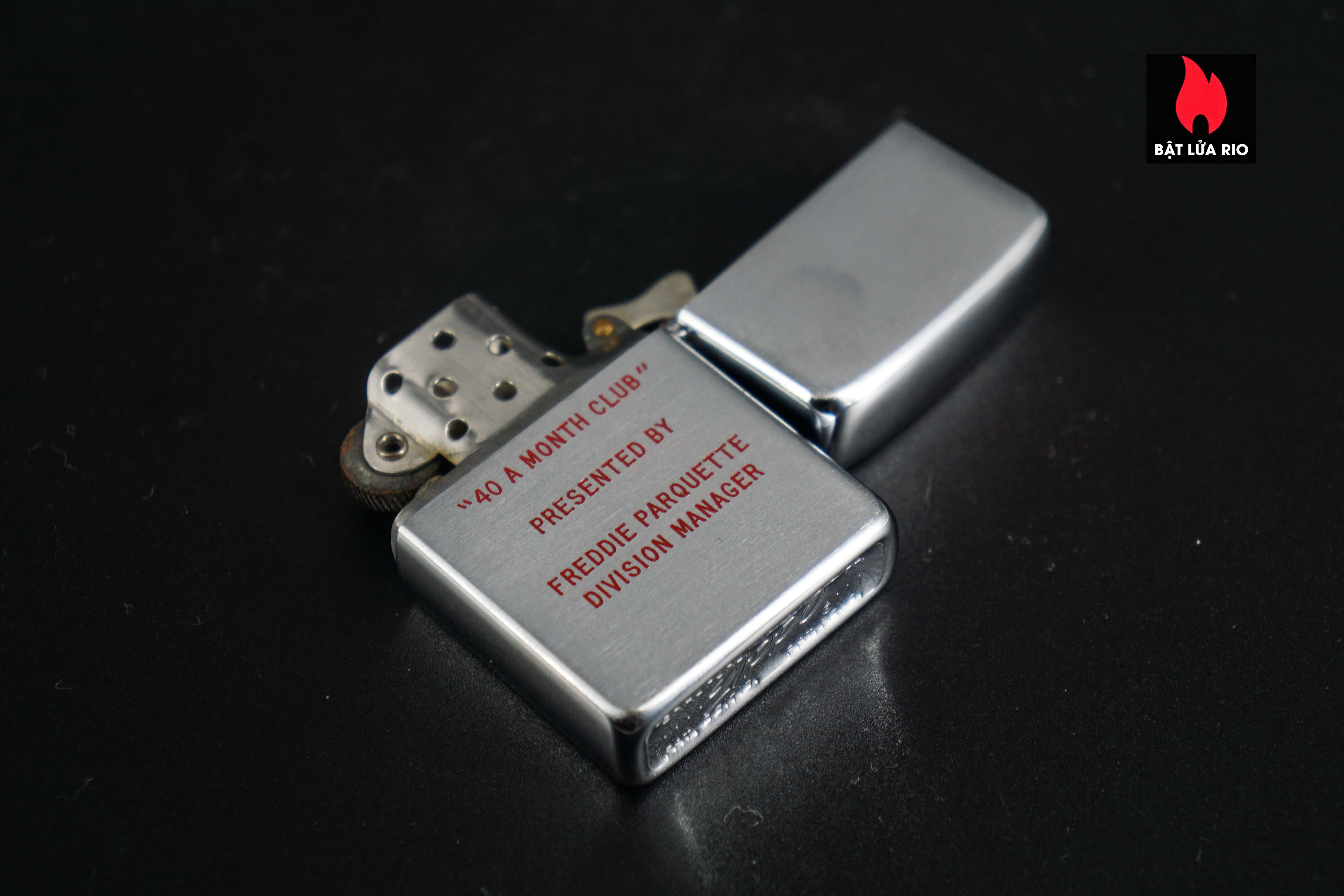 Zippo Xưa 1955 – Electrolux Model E 14