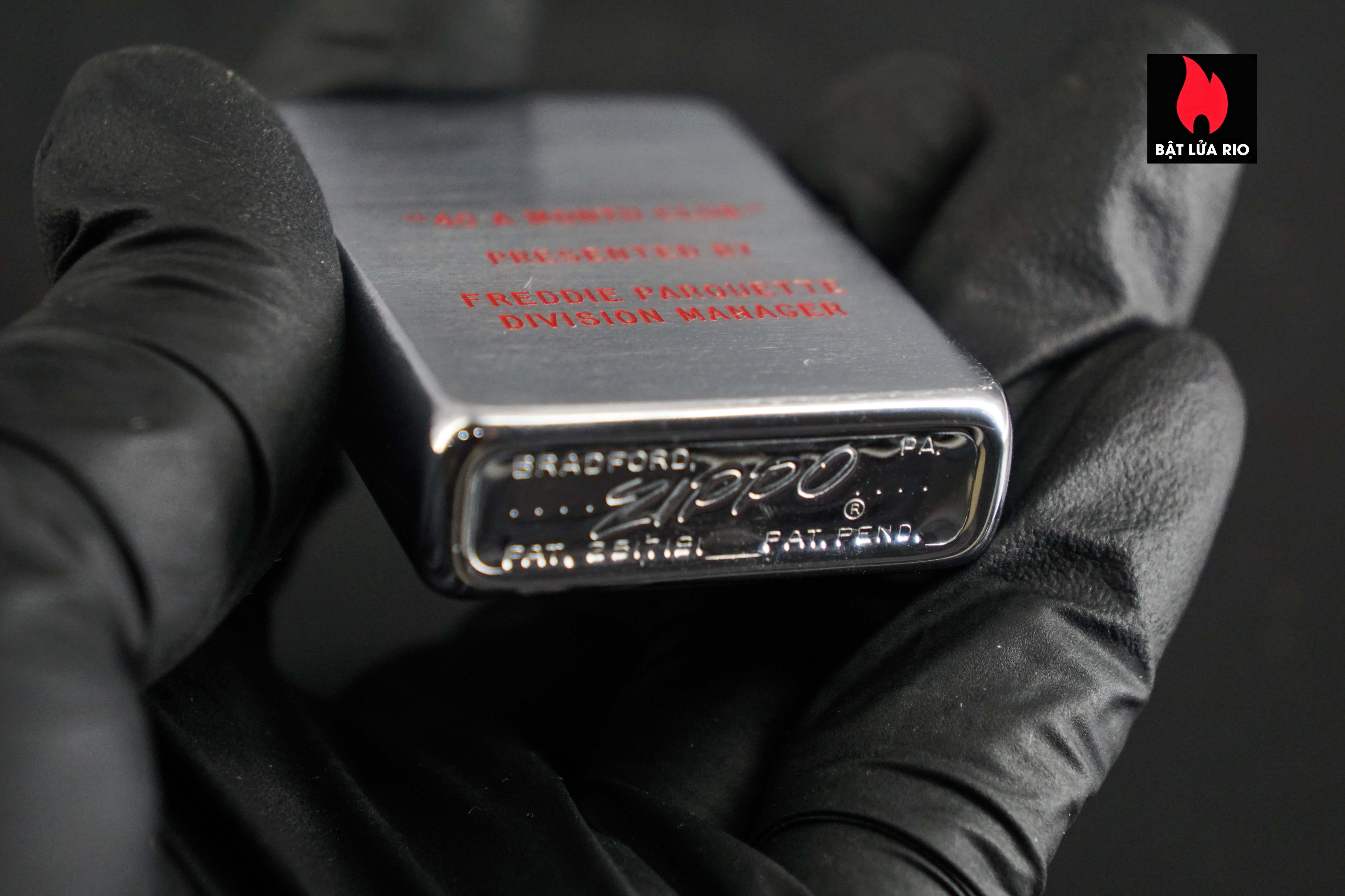 Zippo Xưa 1955 – Electrolux Model E 18