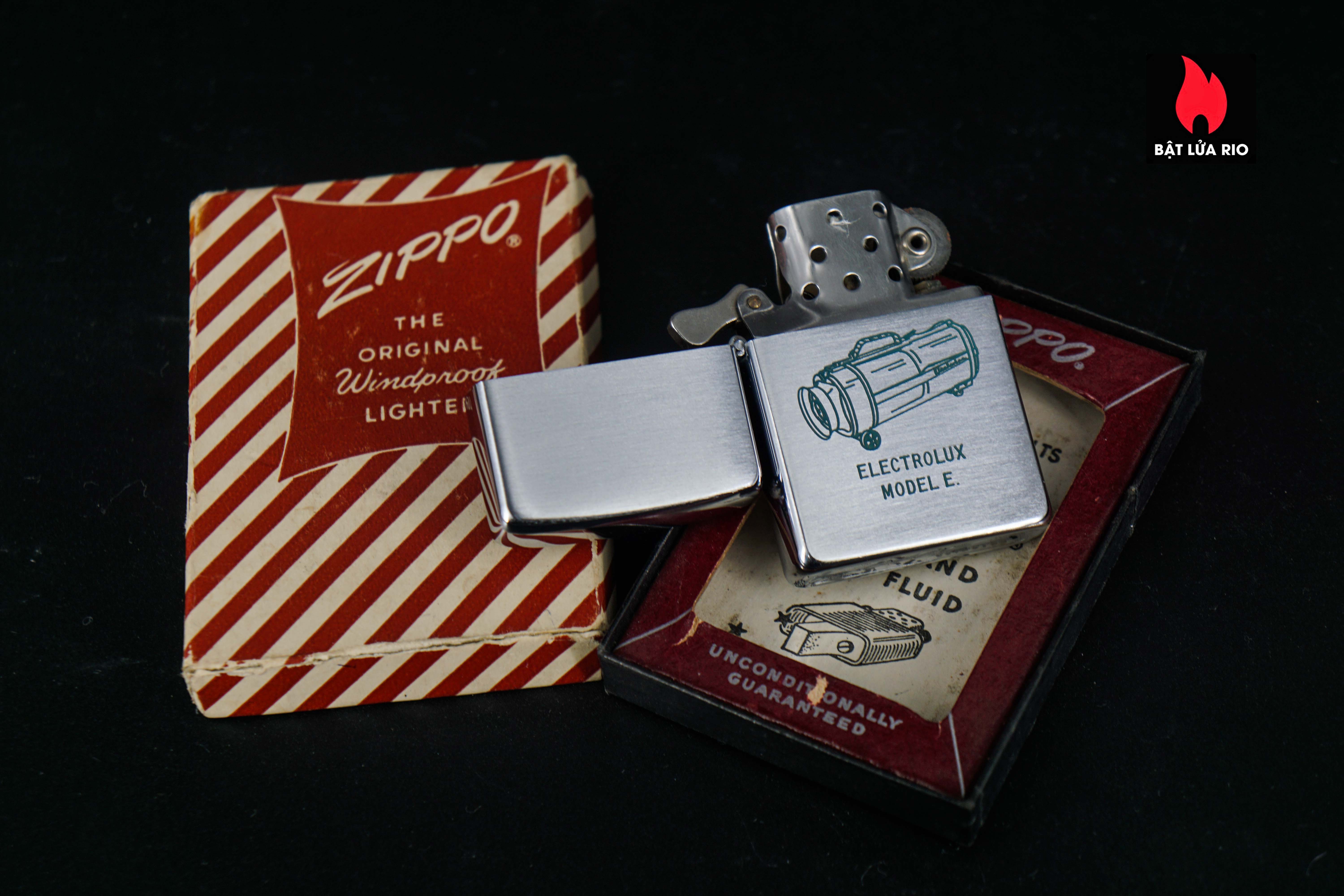 Zippo Xưa 1955 – Electrolux Model E 3