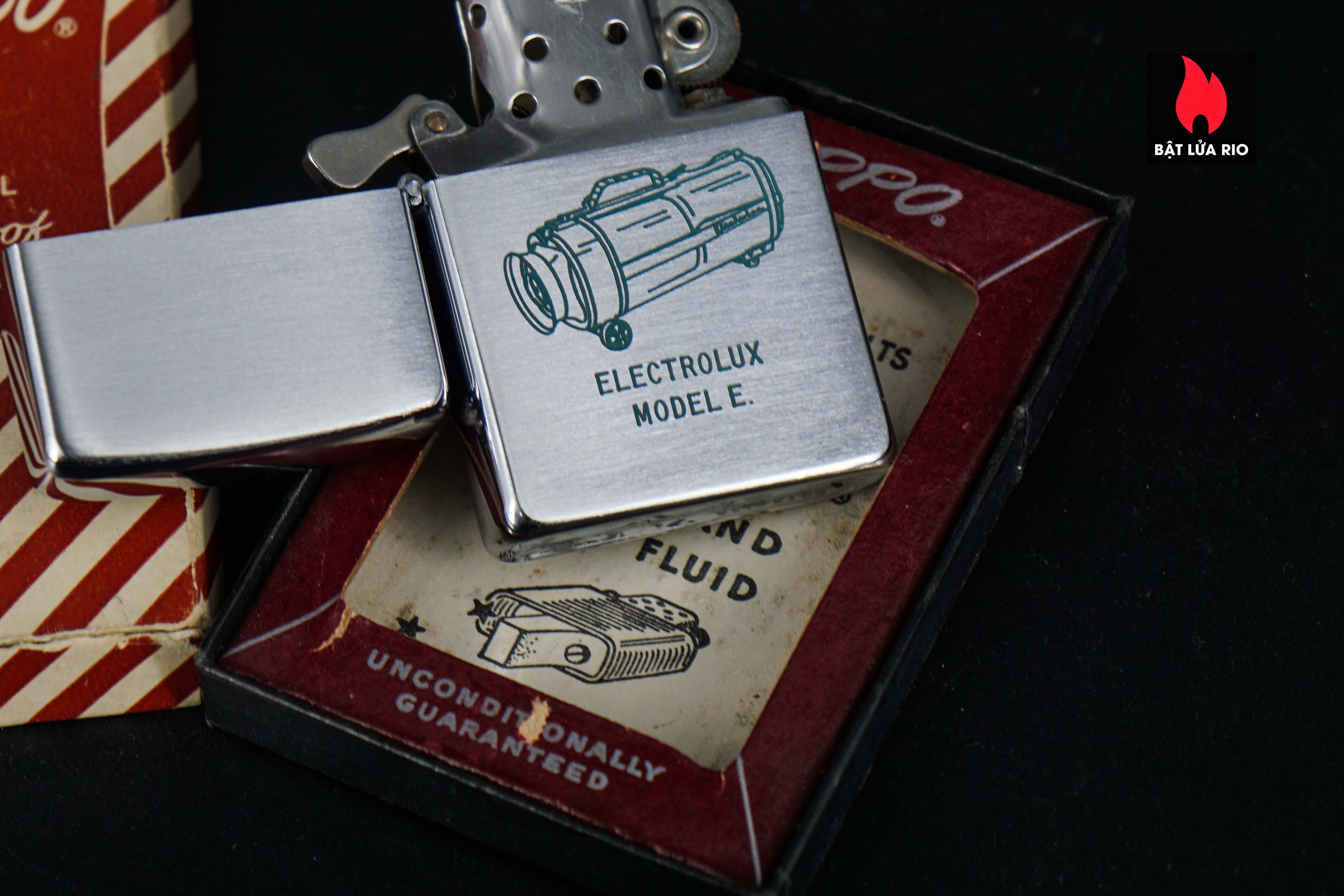 Zippo Xưa 1955 – Electrolux Model E 4