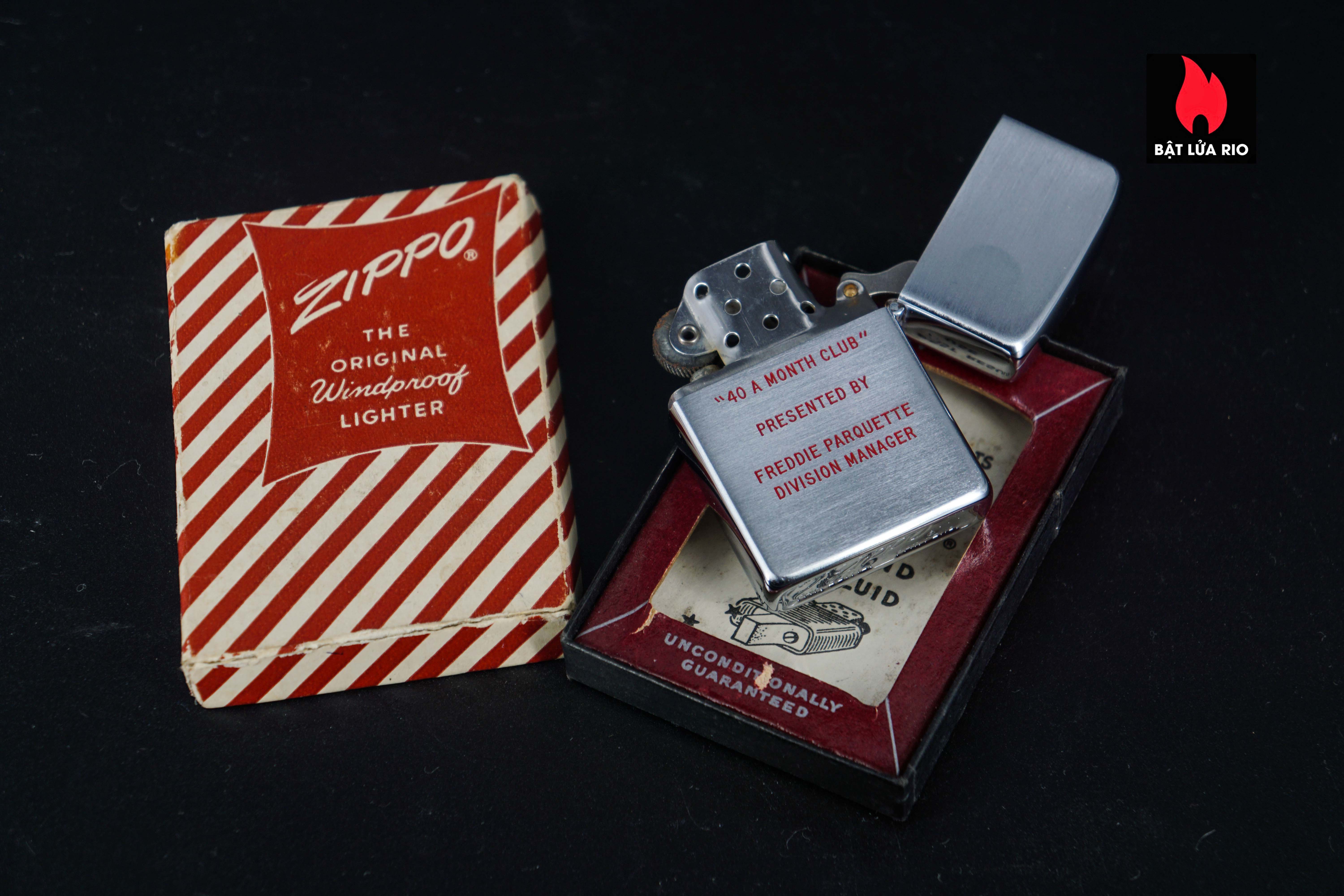 Zippo Xưa 1955 – Electrolux Model E 5