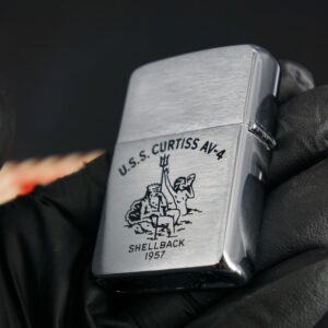 Zippo Xưa 1956 – USS Curtiss AV-4 – Deepfreeze II 10