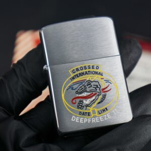 Zippo Xưa 1956 – USS Curtiss AV-4 – Deepfreeze II 12