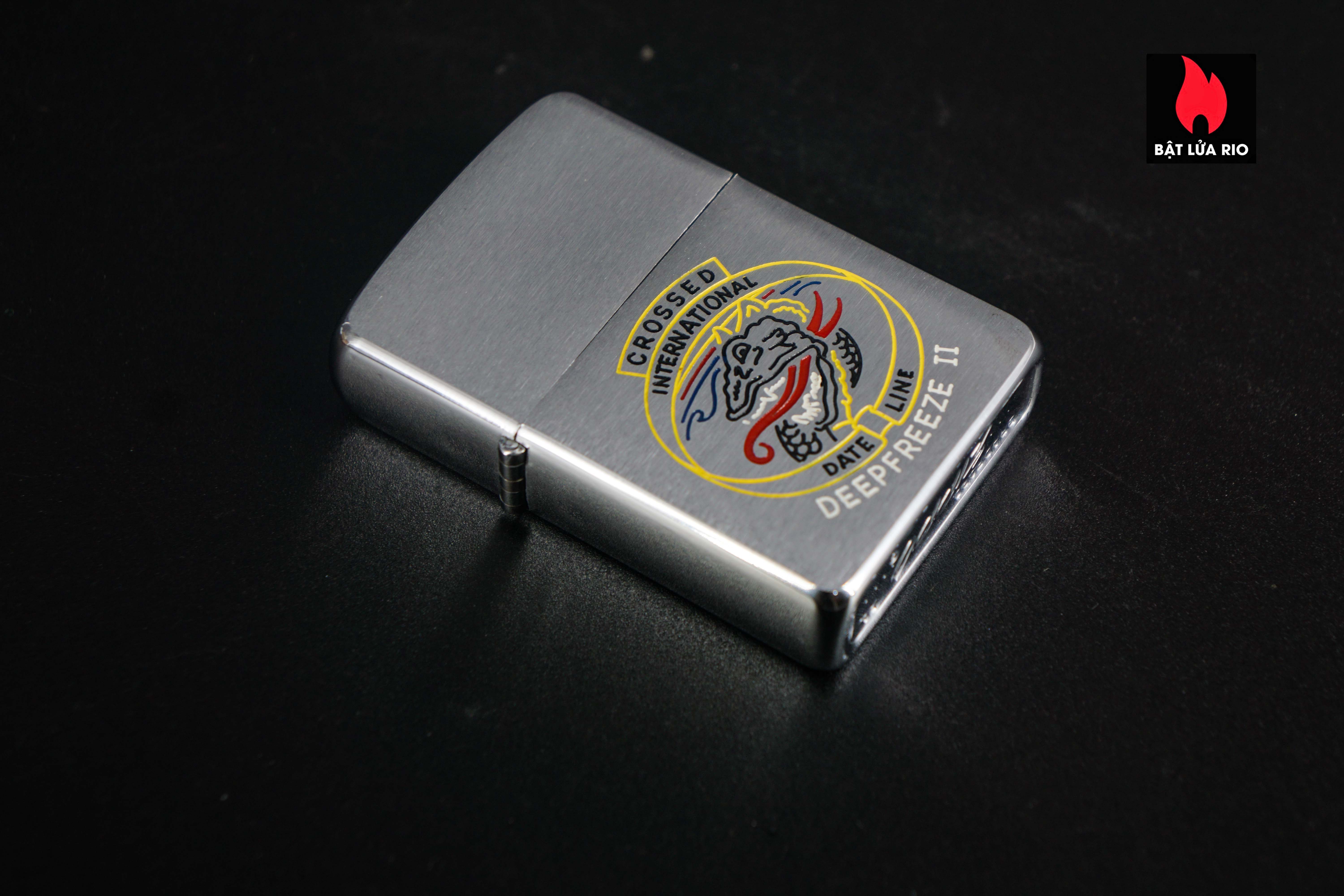 Zippo Xưa 1956 – USS Curtiss AV-4 – Deepfreeze II 16