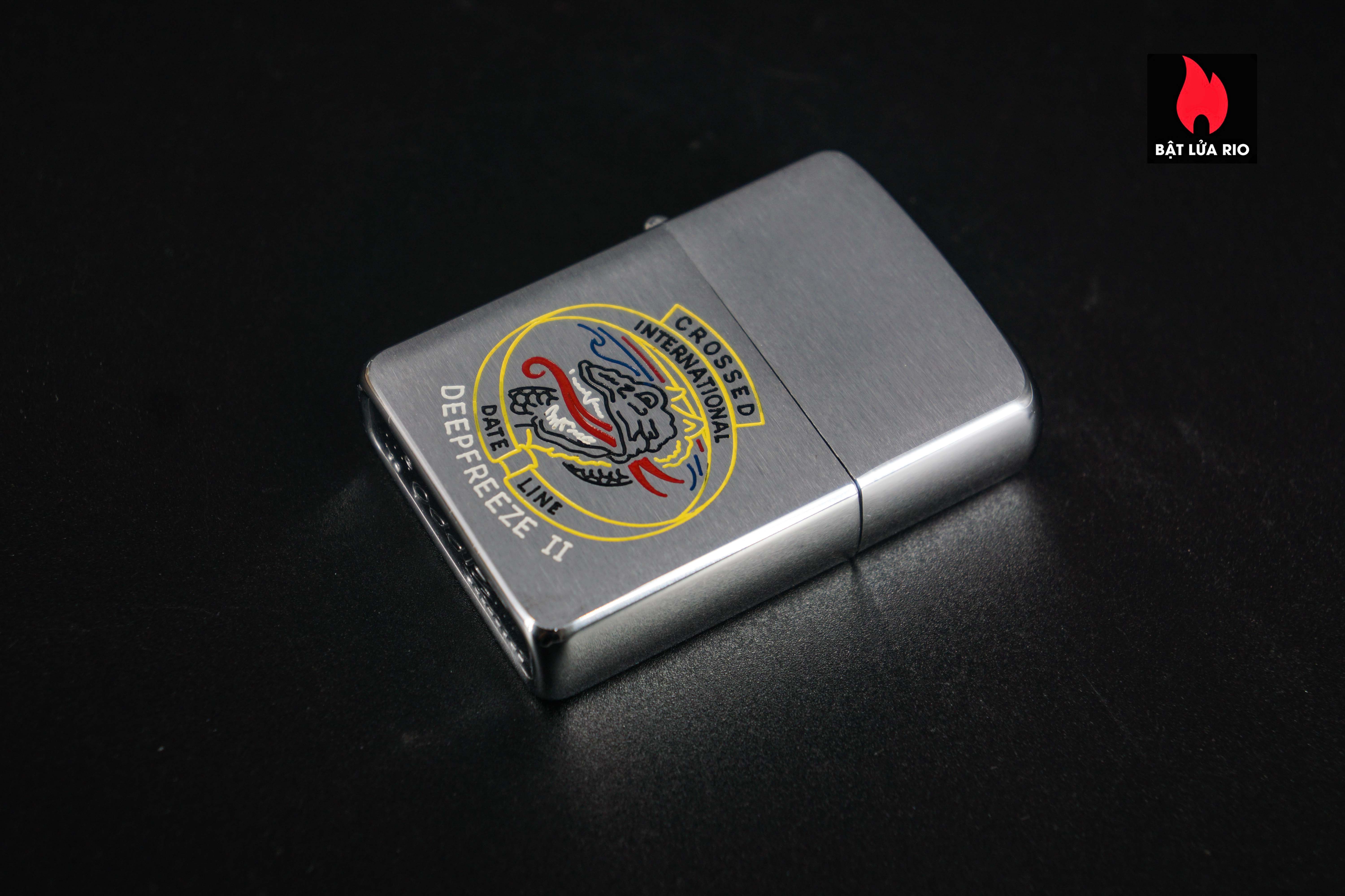 Zippo Xưa 1956 – USS Curtiss AV-4 – Deepfreeze II 17