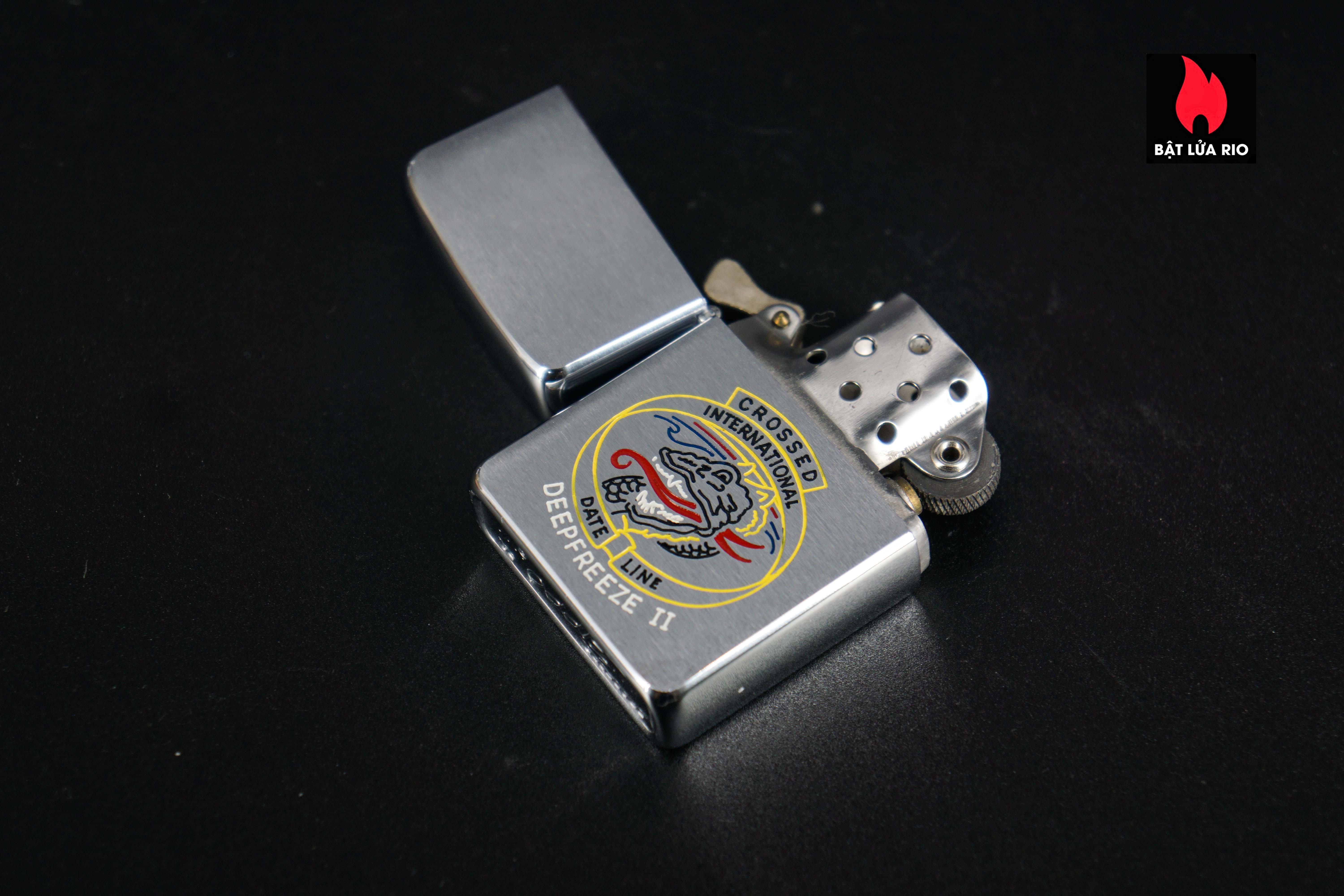 Zippo Xưa 1956 – USS Curtiss AV-4 – Deepfreeze II 19