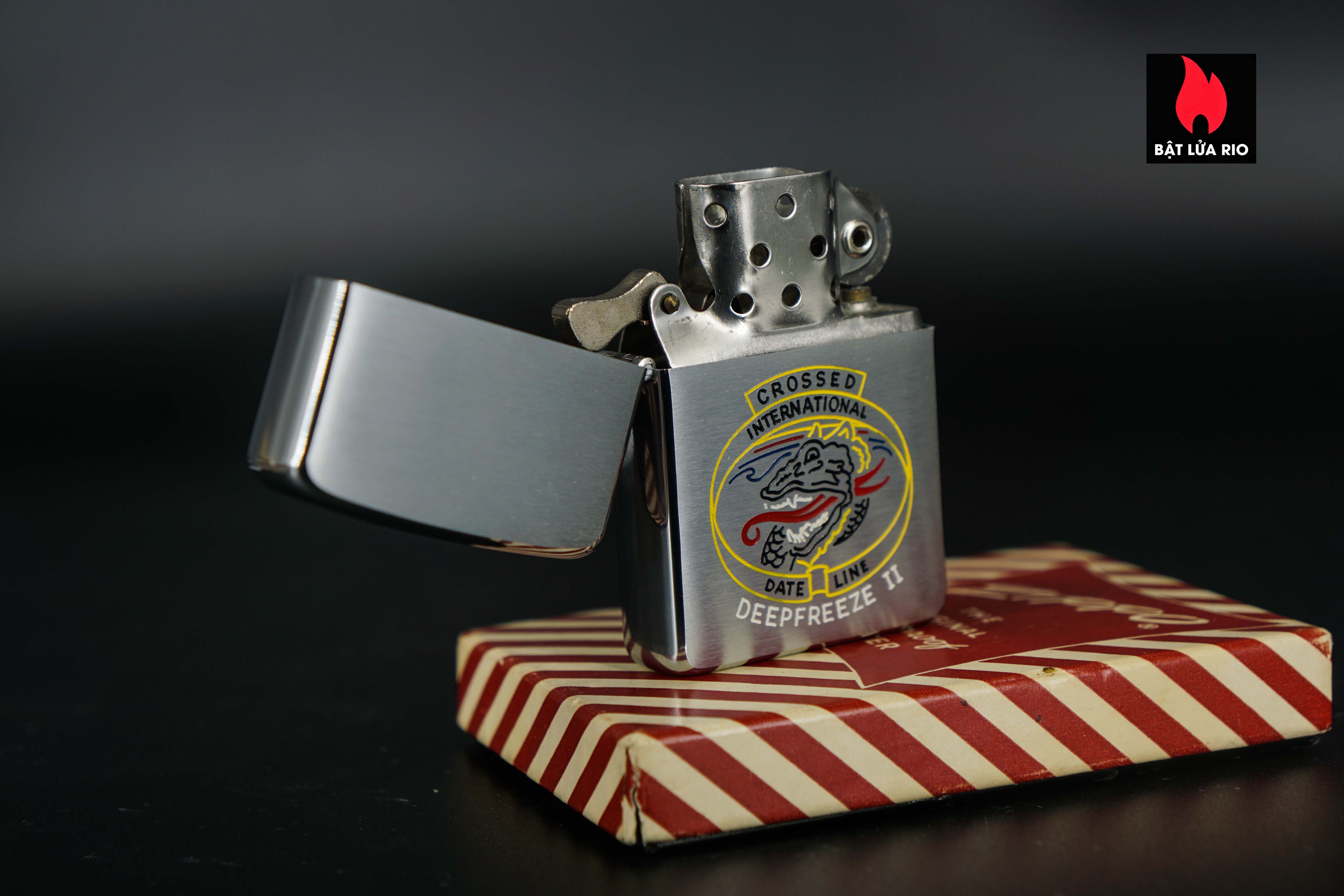 Zippo Xưa 1956 – USS Curtiss AV-4 – Deepfreeze II 29