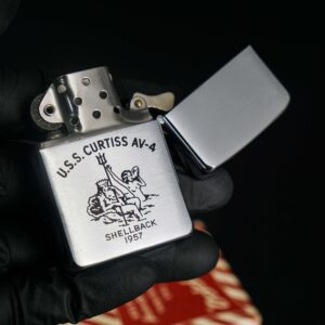 Zippo Xưa 1956 – USS Curtiss AV-4 – Deepfreeze II 31