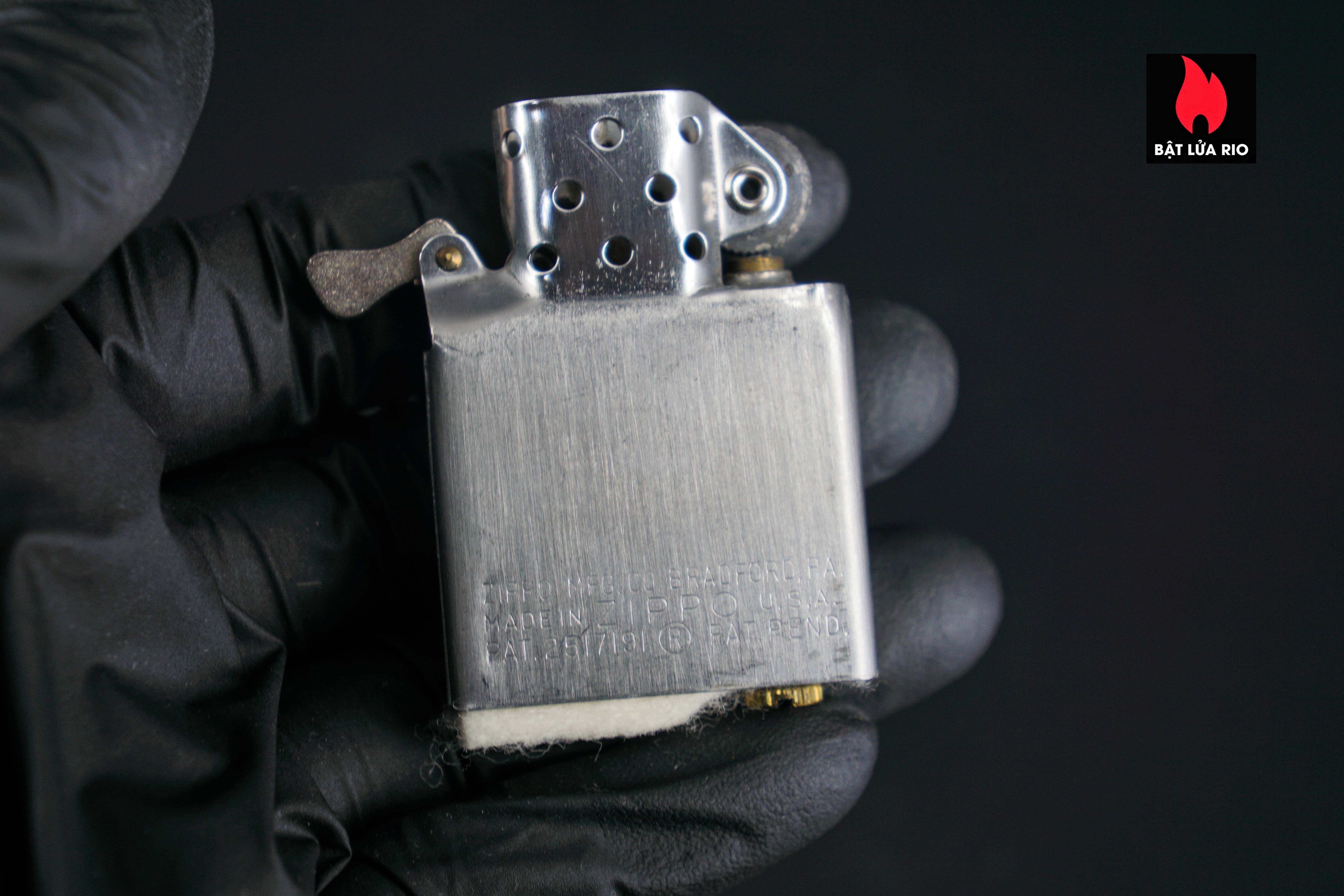 Zippo Xưa 1956 – USS Curtiss AV-4 – Deepfreeze II 33