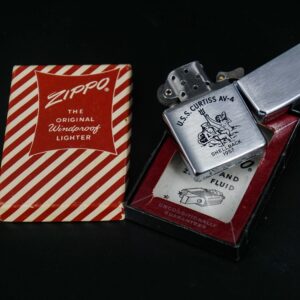 Zippo Xưa 1956 – USS Curtiss AV-4 – Deepfreeze II 5