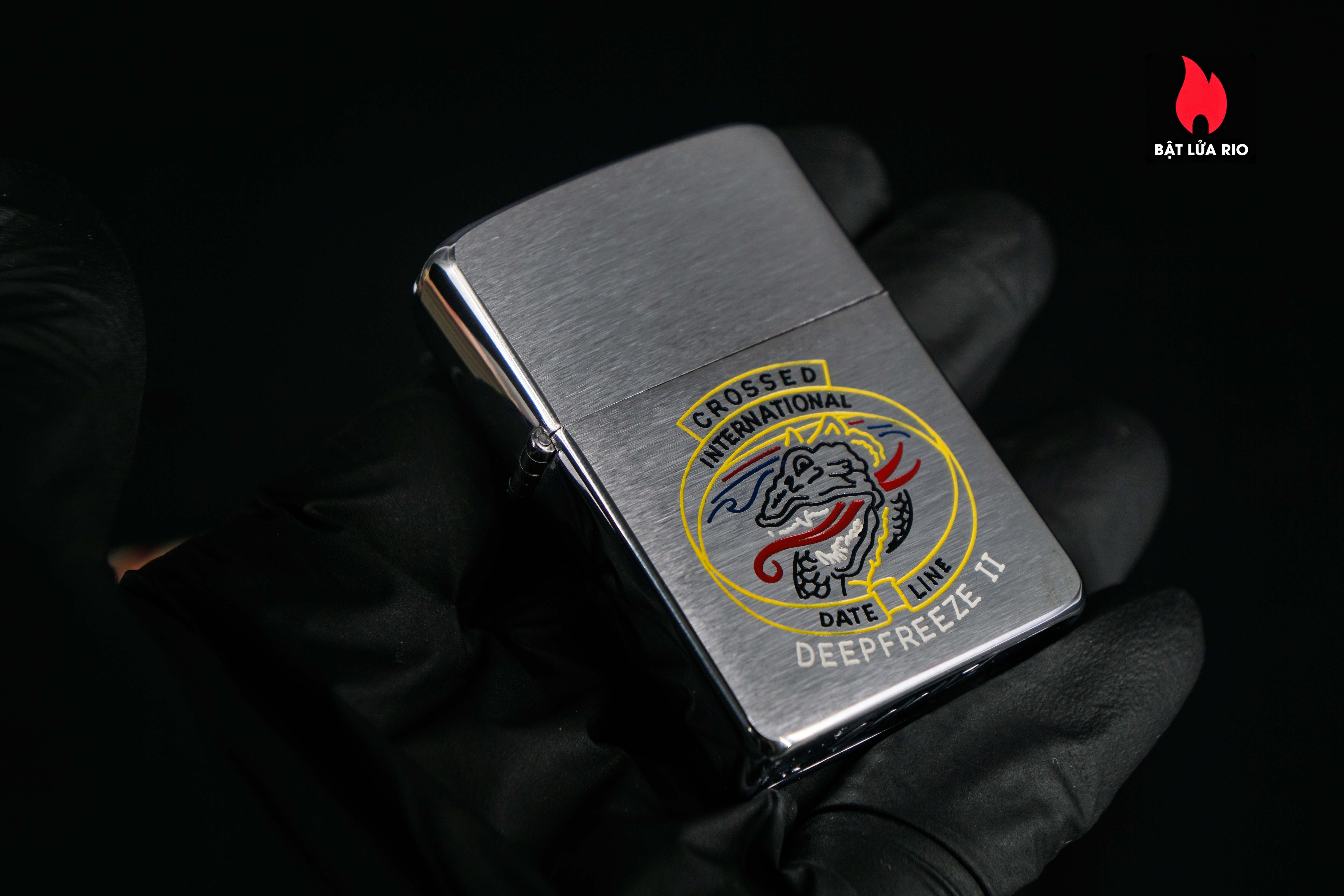 Zippo Xưa 1956 – USS Curtiss AV-4 – Deepfreeze II 7