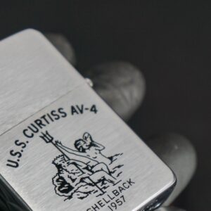 Zippo Xưa 1956 – USS Curtiss AV-4 – Deepfreeze II 9